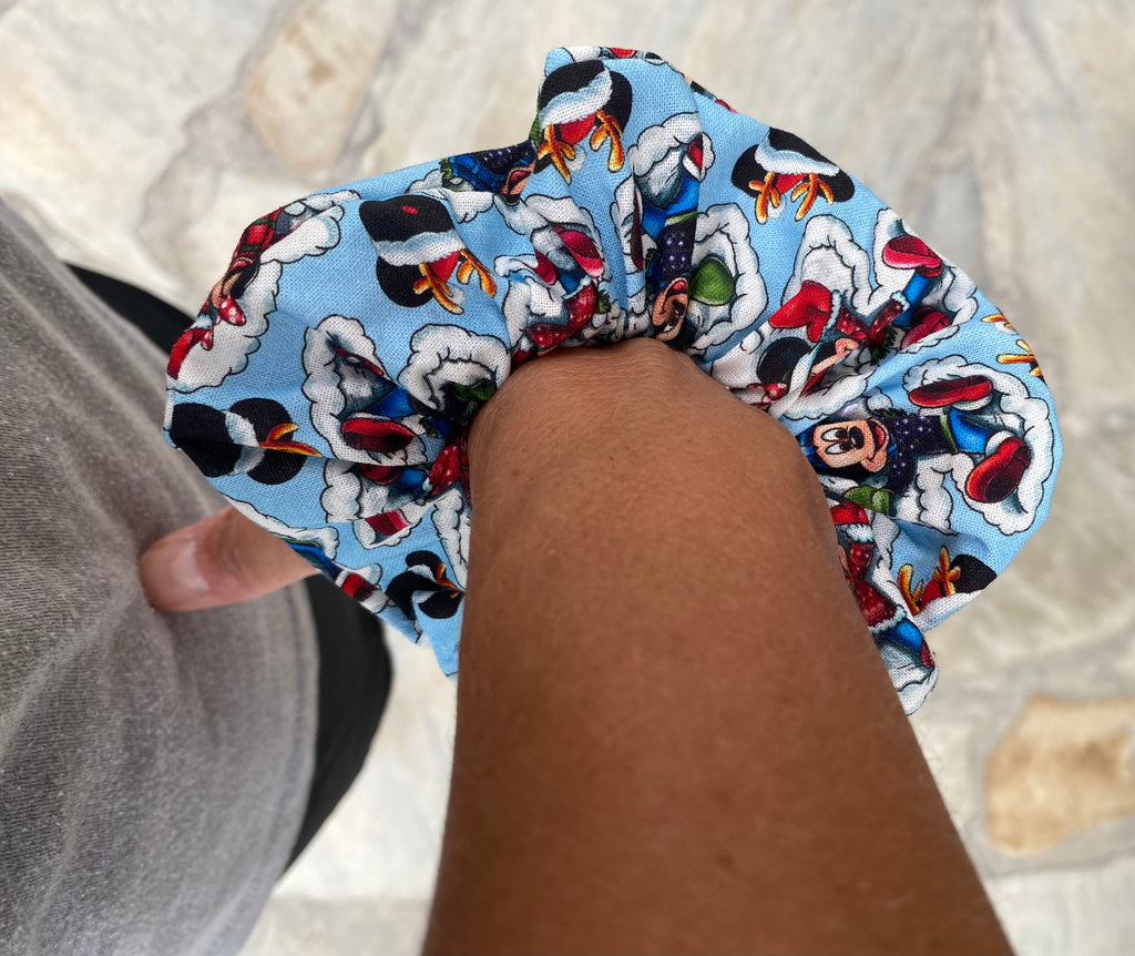 Disney Mickey Snow Angel Scrunchie