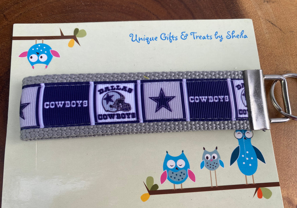 Football Keychain; Keyfob