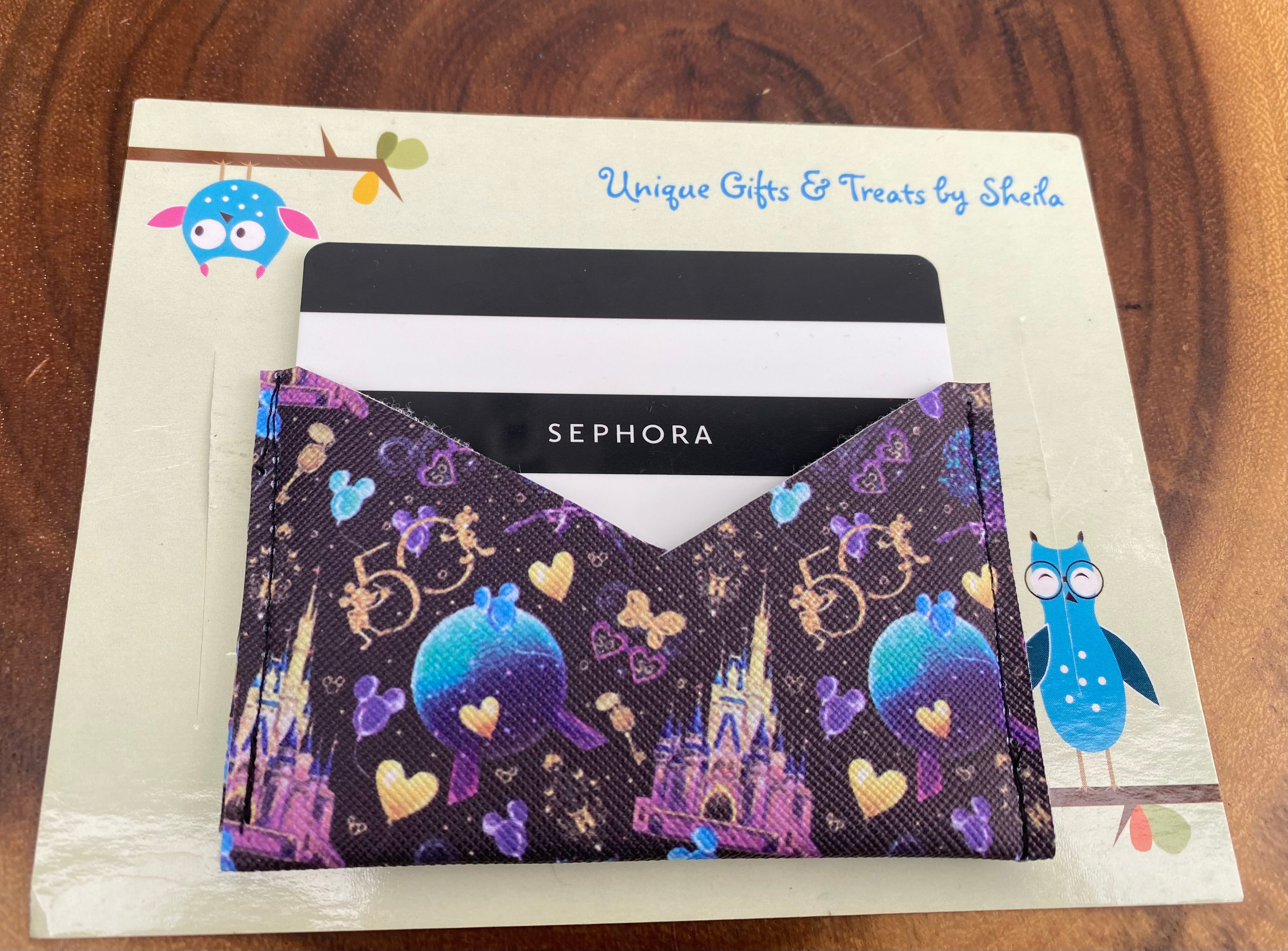 Disney 50th Anniversary Gift Card Holder