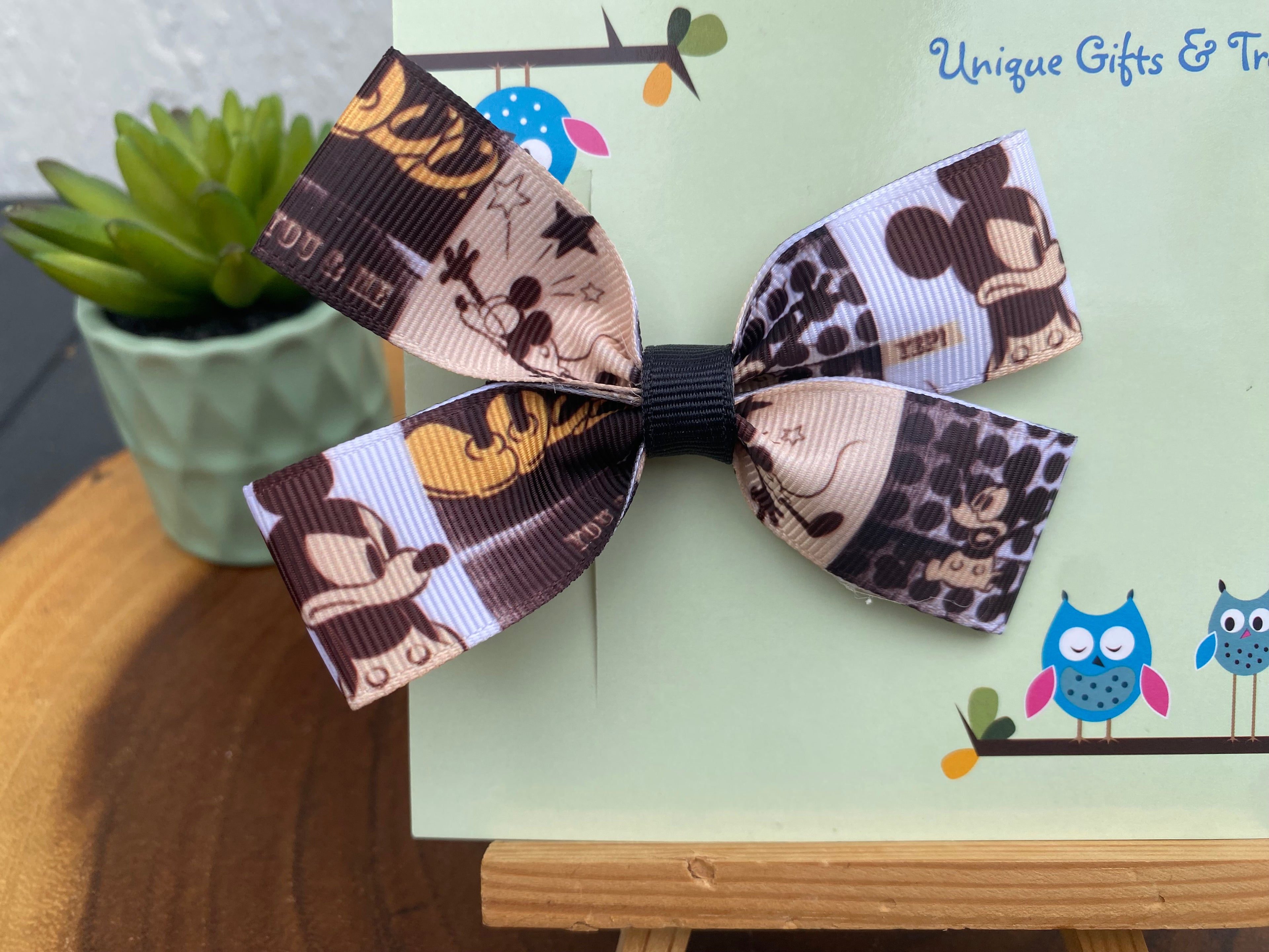 Retro Mickey Hairbow