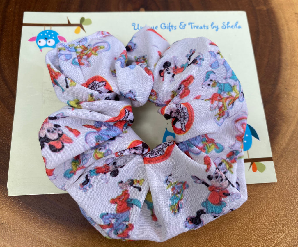 Classic Mickey and Friends Scrunchie