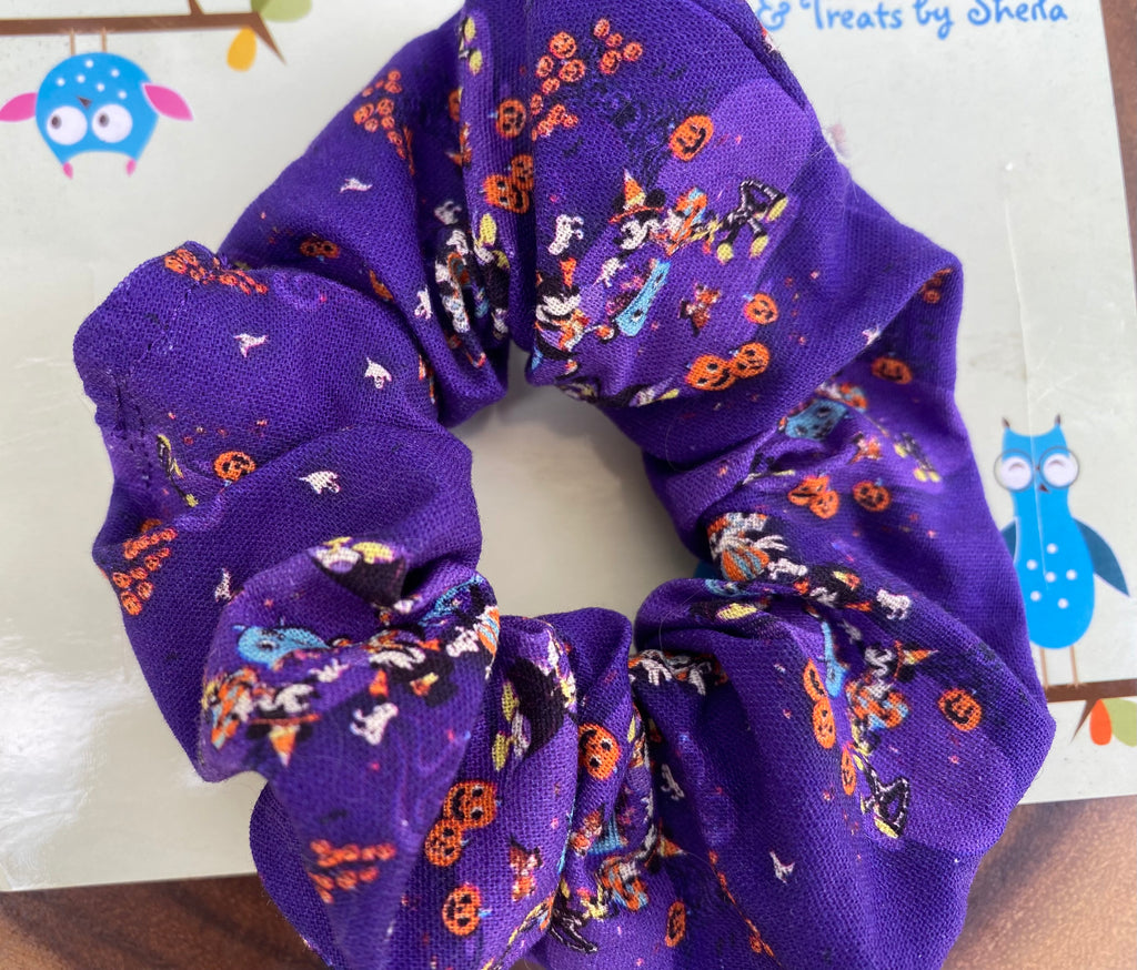 Mickey and Friends Halloween Scrunchie