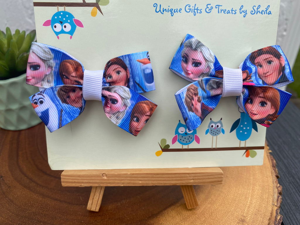 Queen and Princess Sisters Hairbows