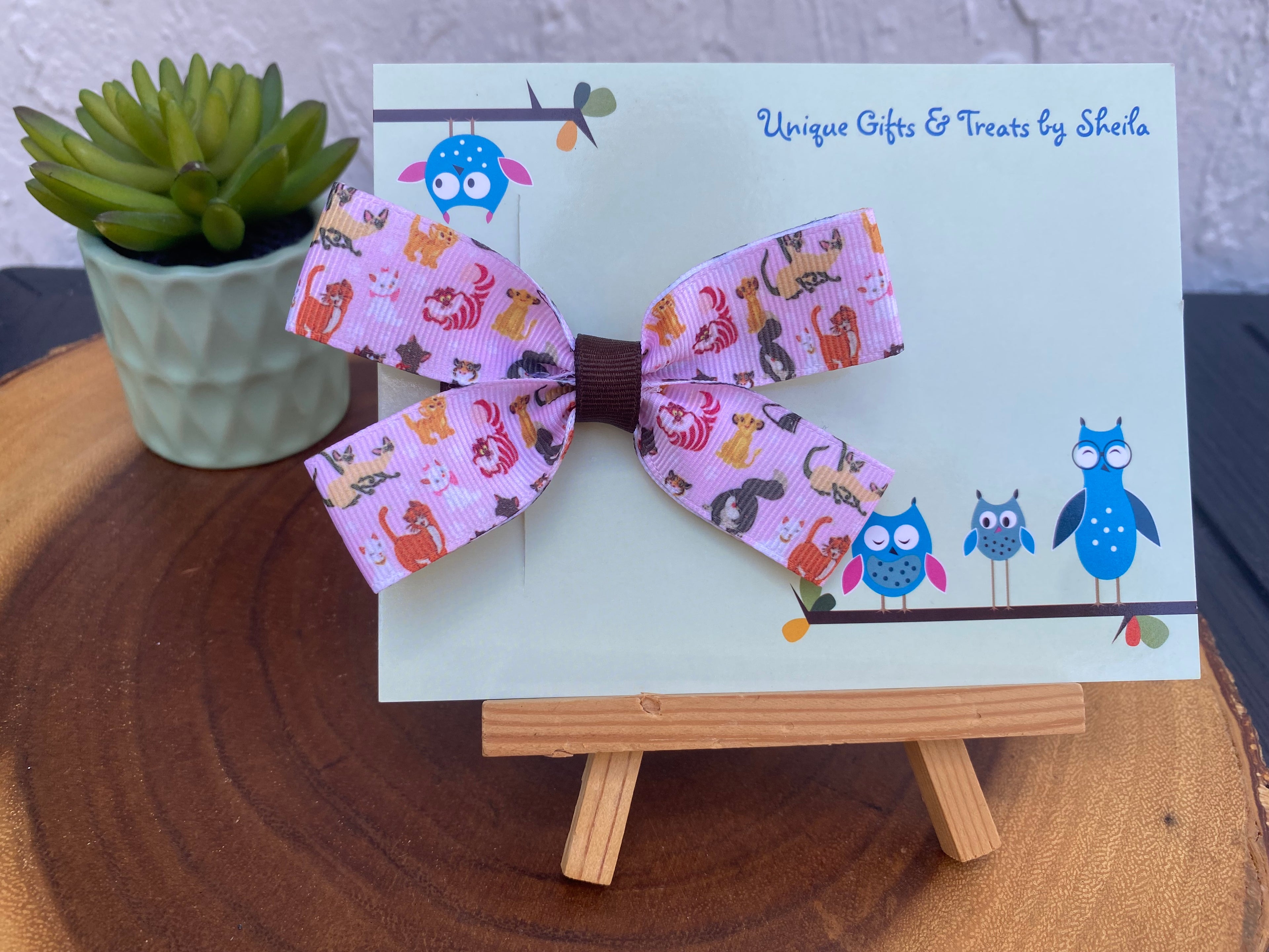 Disney Cats Hairbow