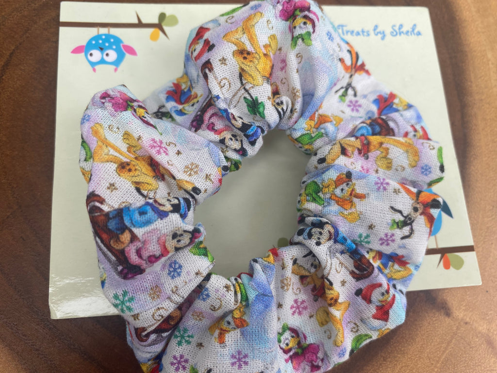 Disney Christmas;Winter Wonderland Scrunchie