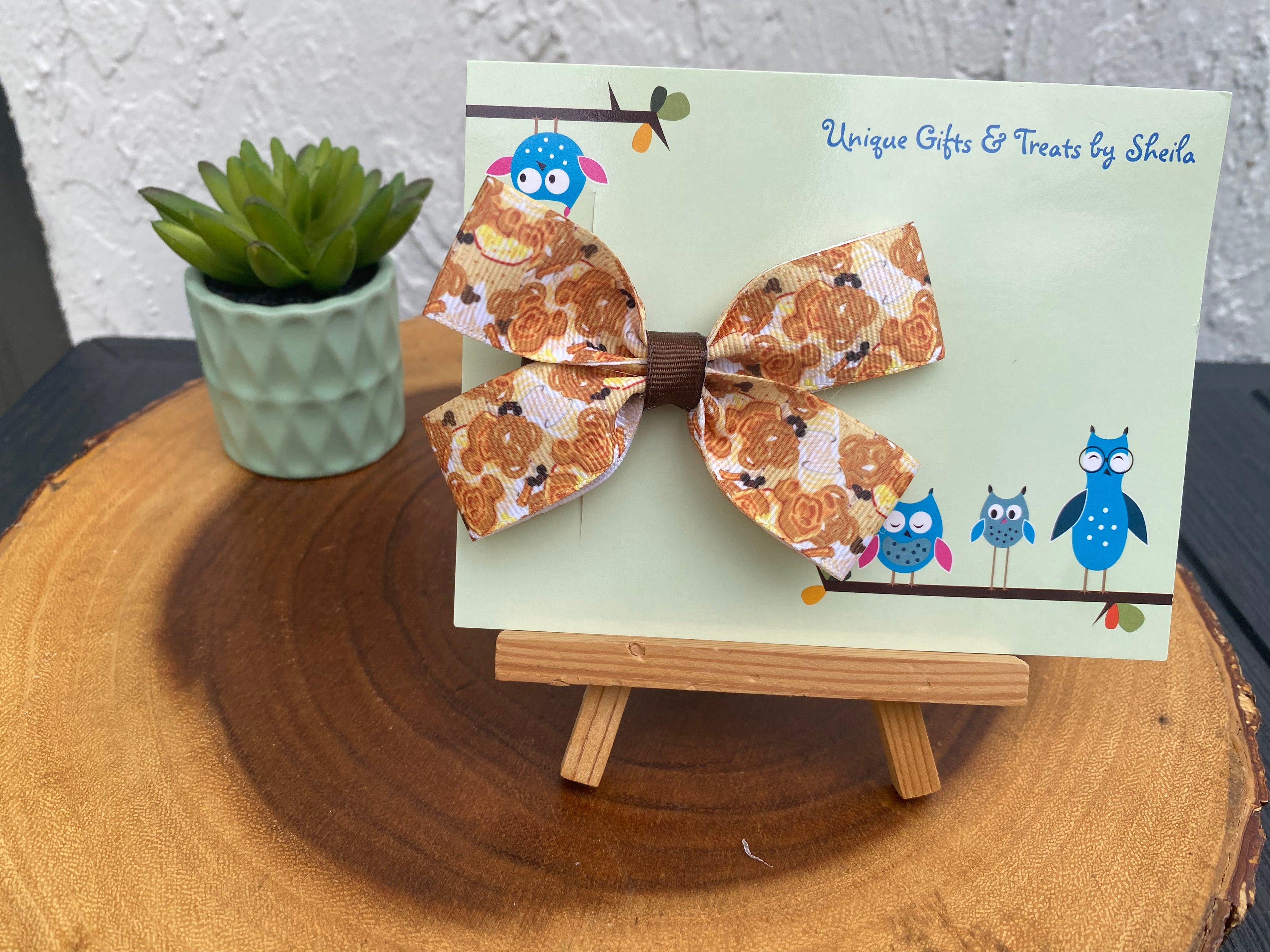 Disney Snacks Hairbow