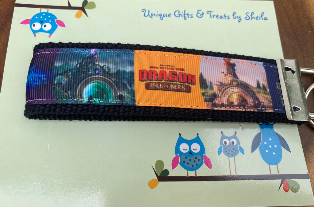 Orlando Theme Parks; Immersive Lands Keychain; Keyfob