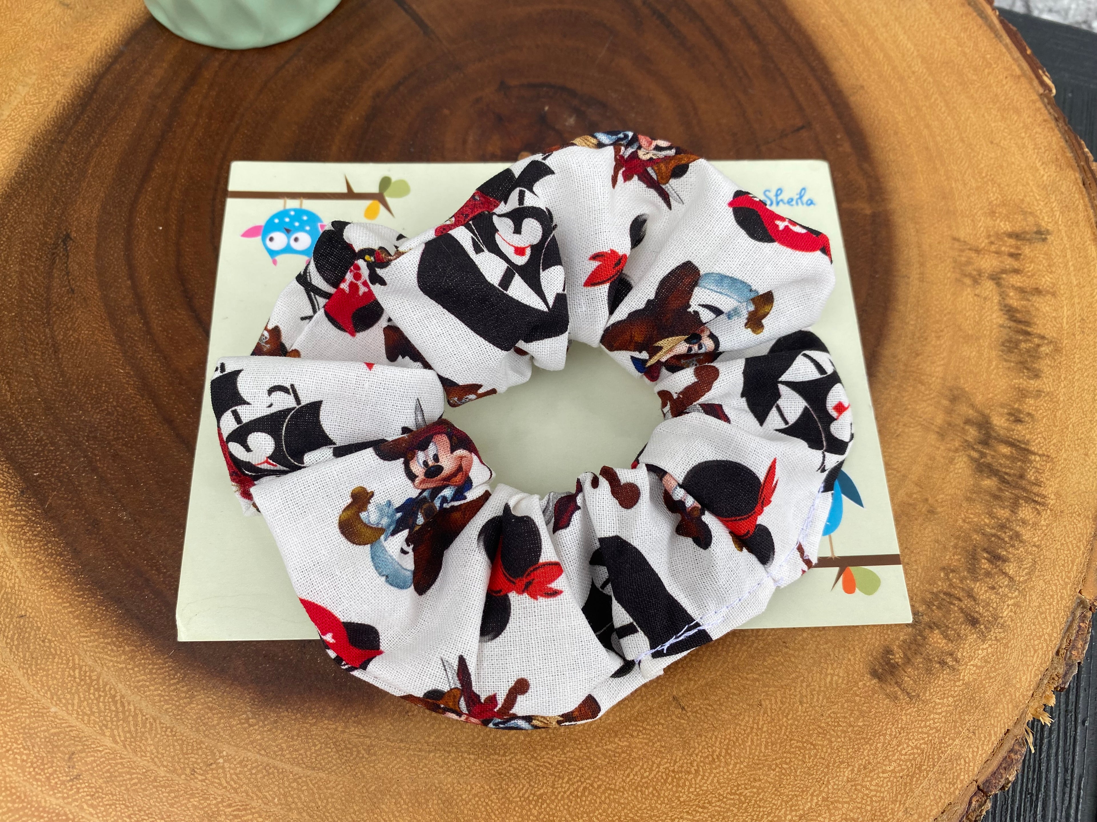 Pirate Mickey Scrunchie