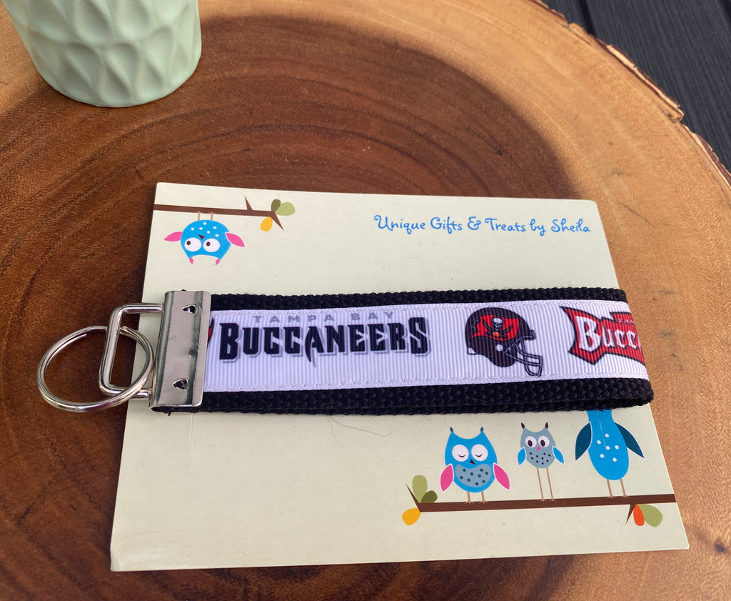 Football Keychain; Keyfob