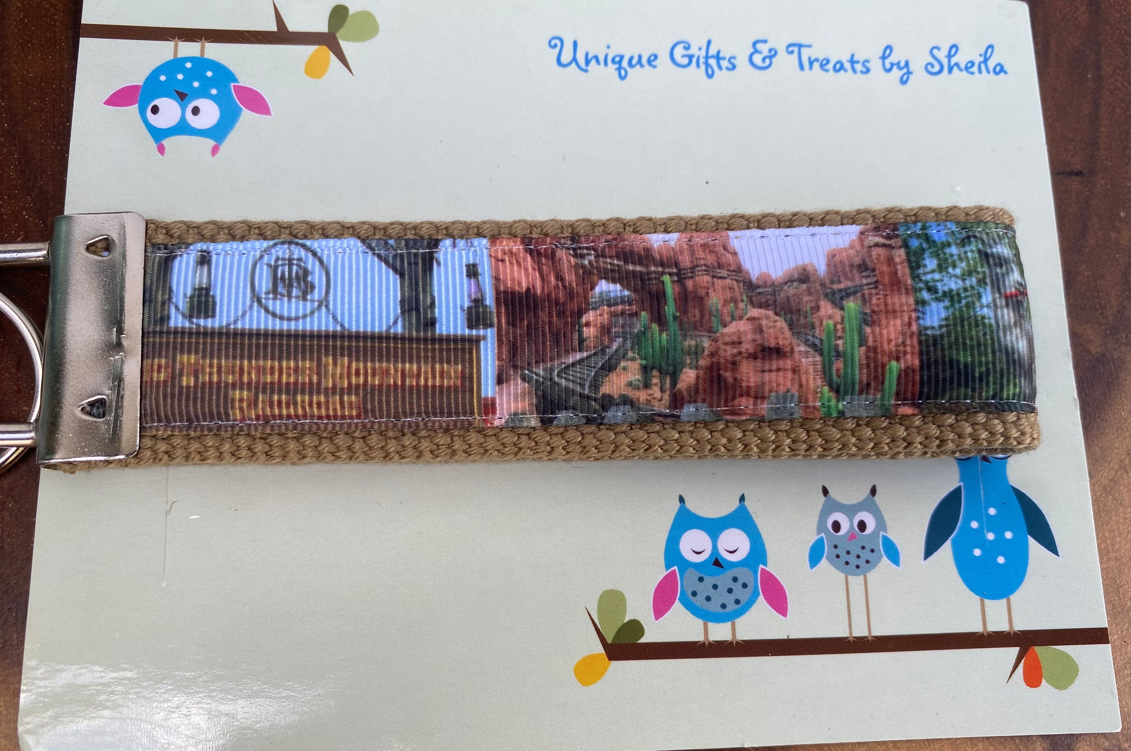 Thunder Mountain Railroad Keychain; Keyfob