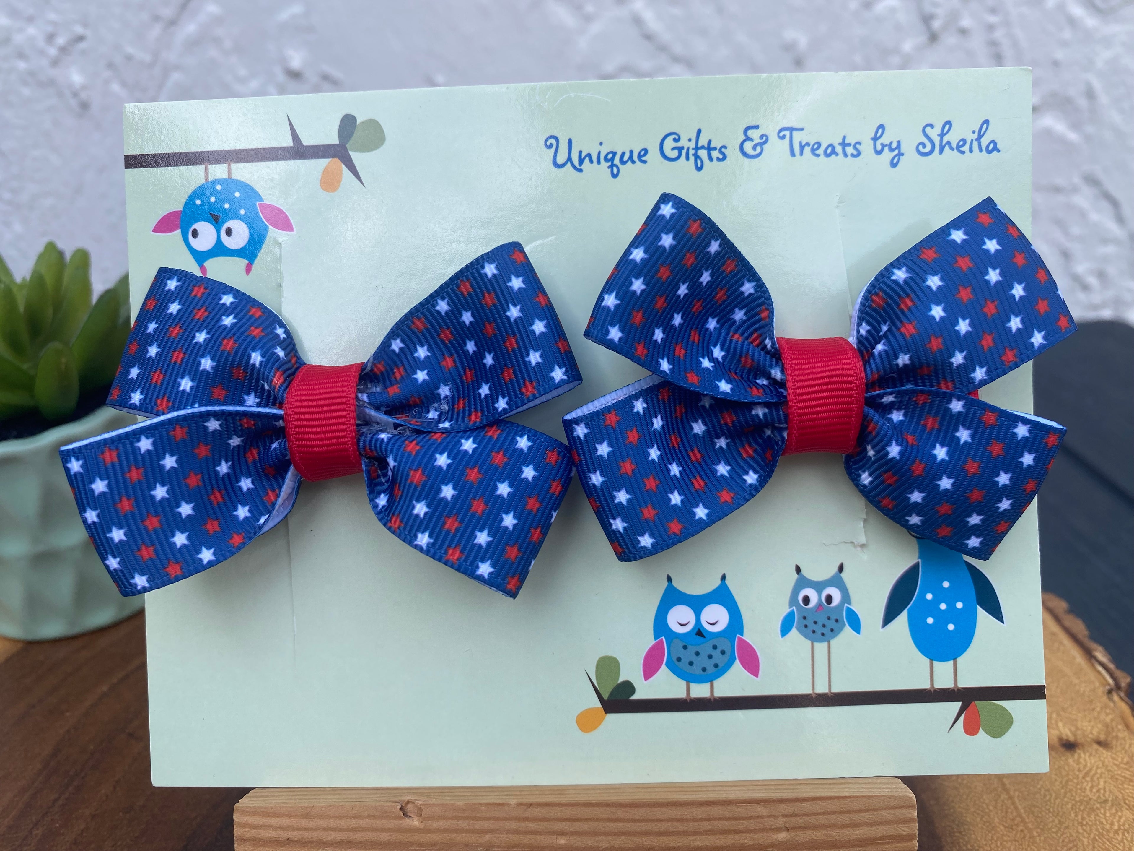 Fourth of July; Patriotic Hairbows