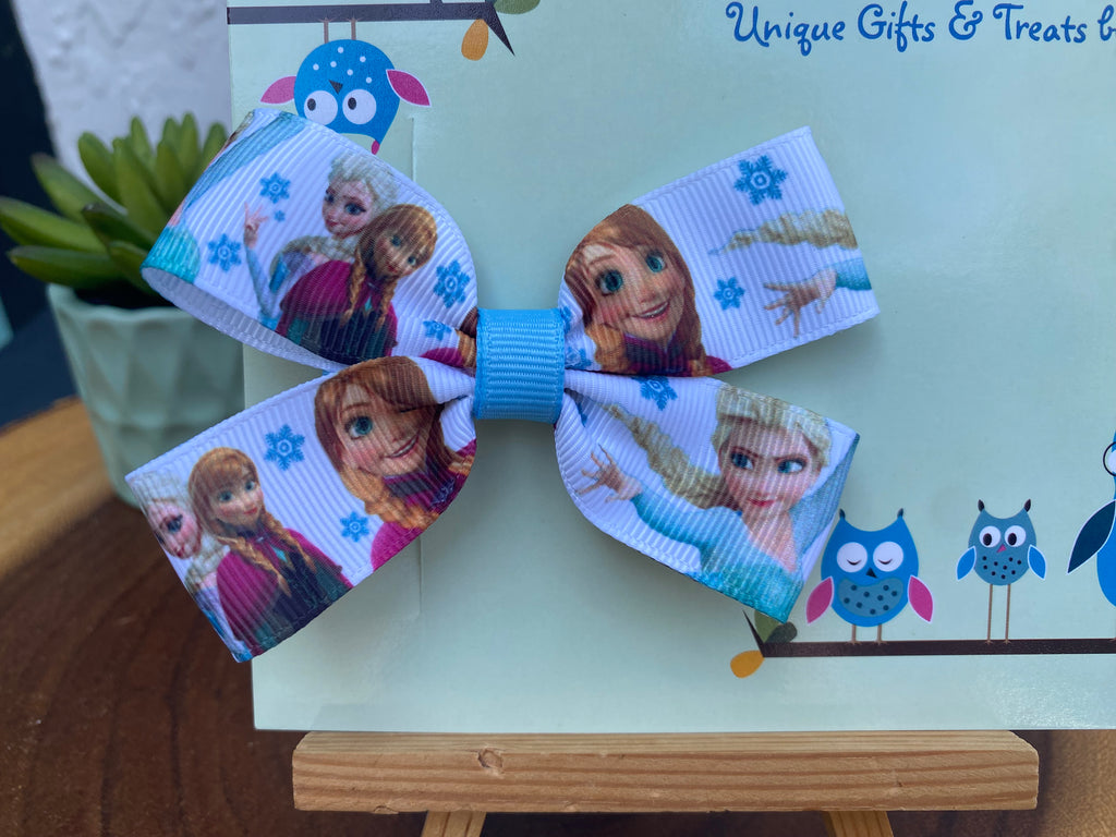 Queen and Princess Sisters Hairbow