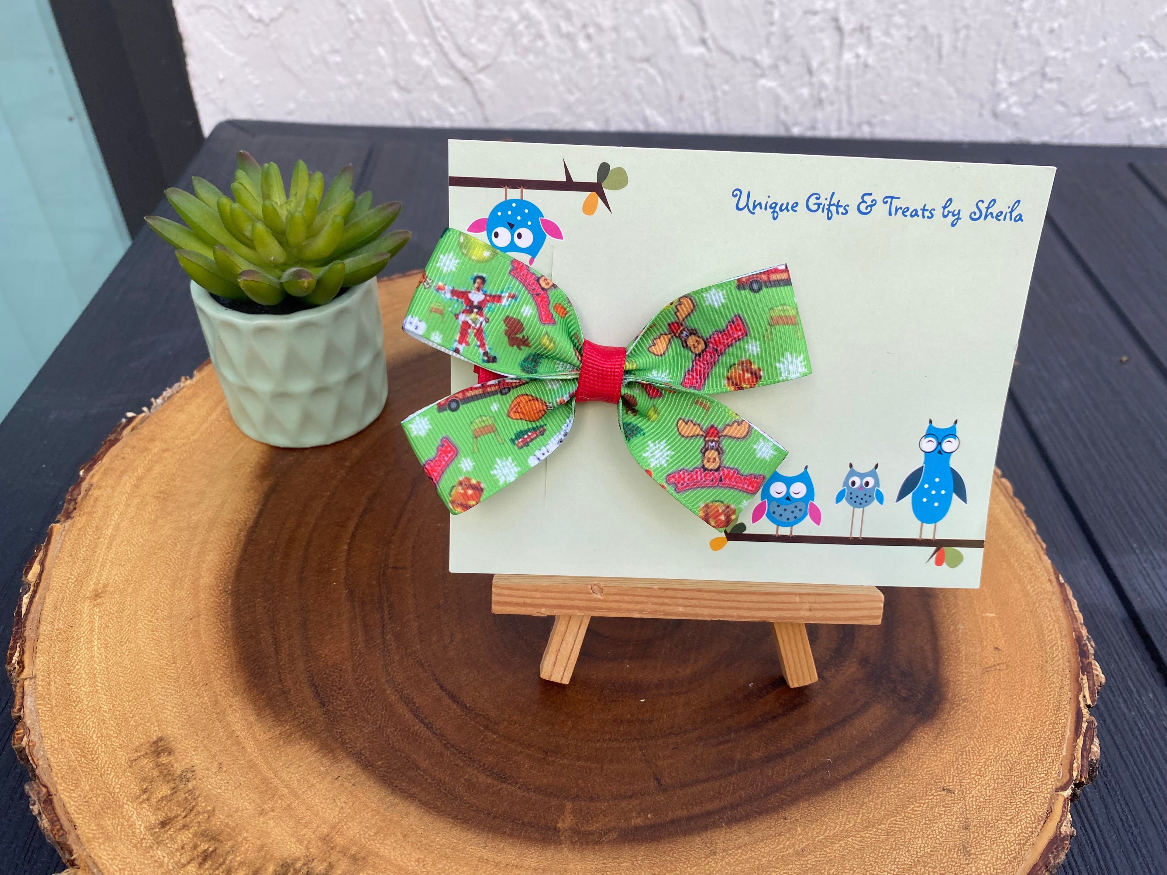 Christmas Vacation Hairbow