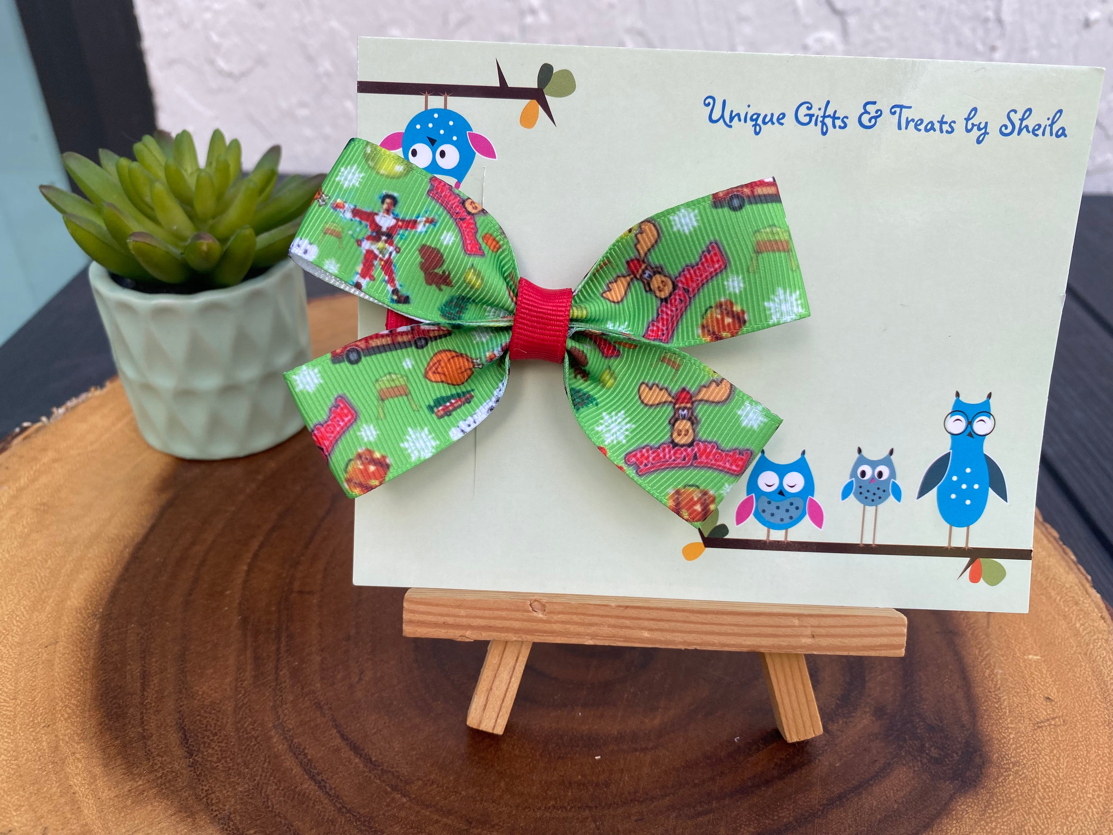 Christmas Vacation Hairbow