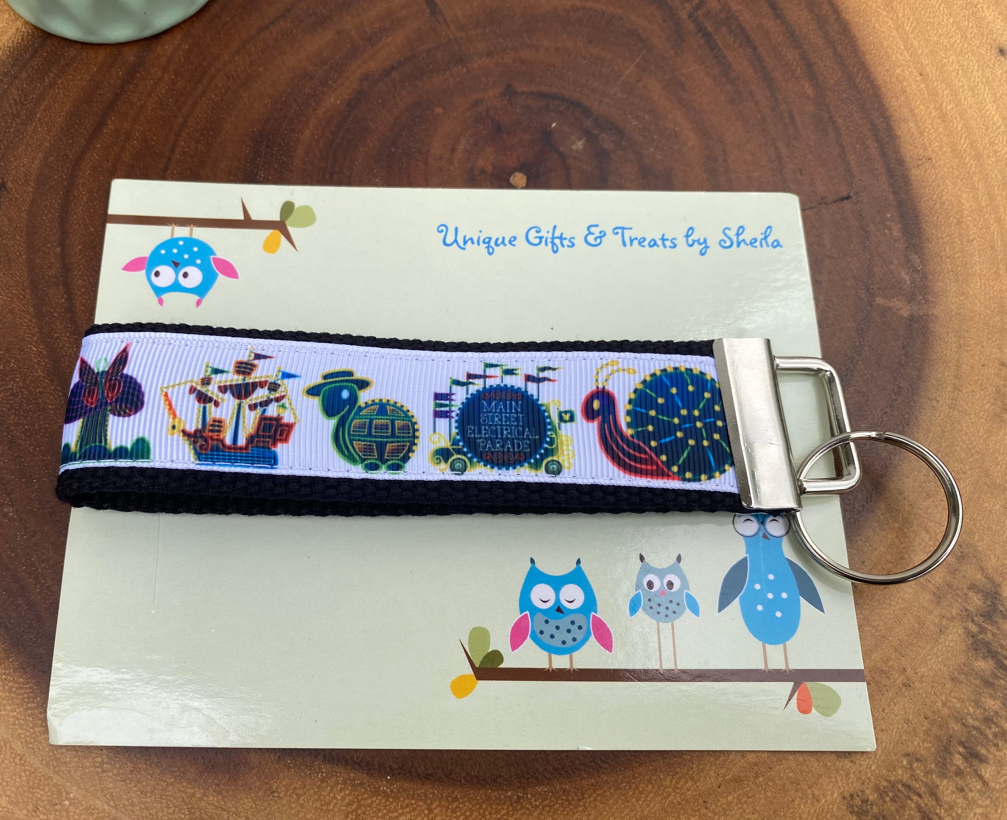 Disney Electrical Parade Keychain;Keyfob