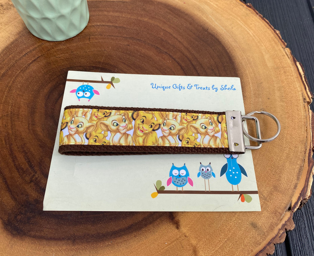 Lion King;Simba Keychain; Keyfob