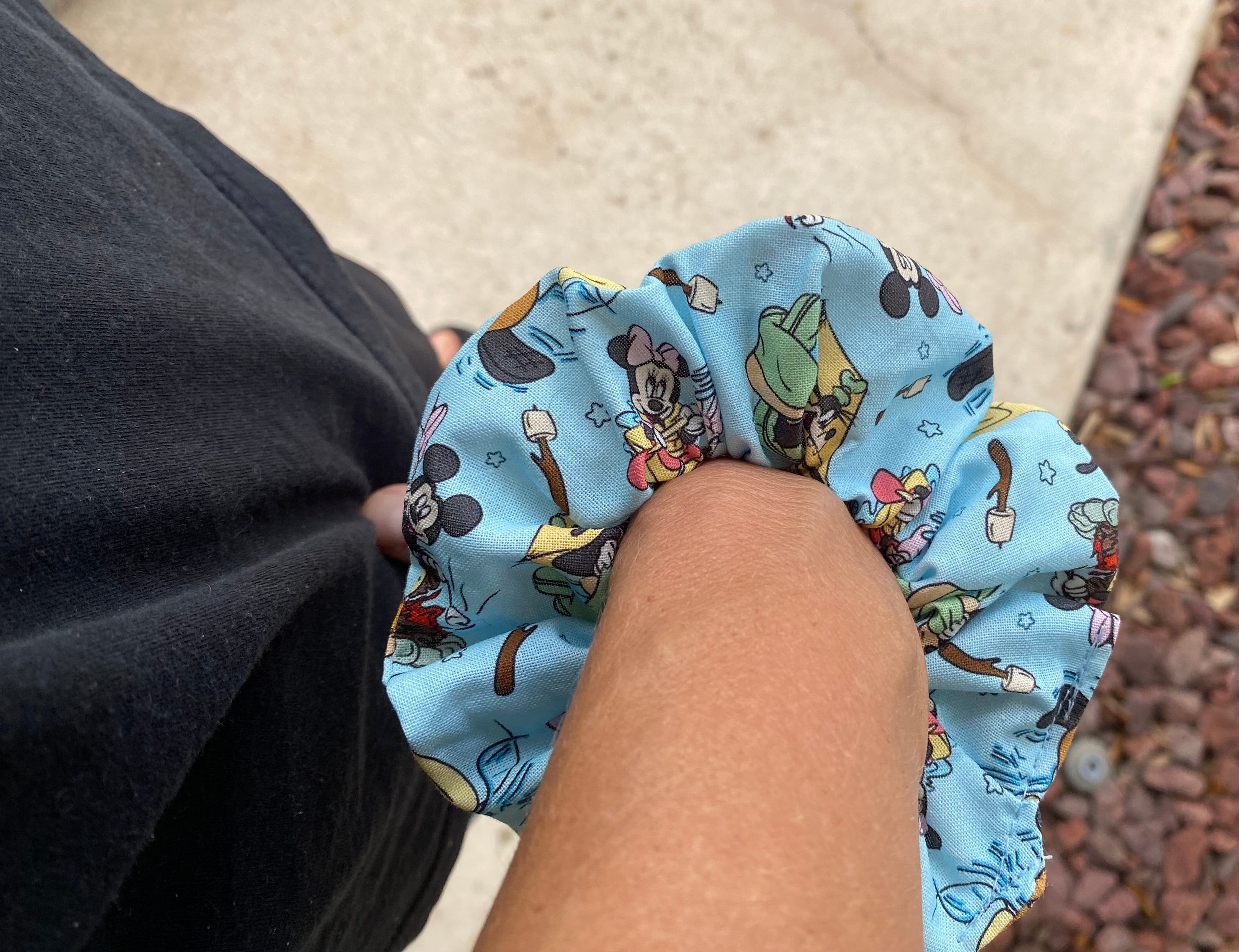 Disney Camping Scrunchie