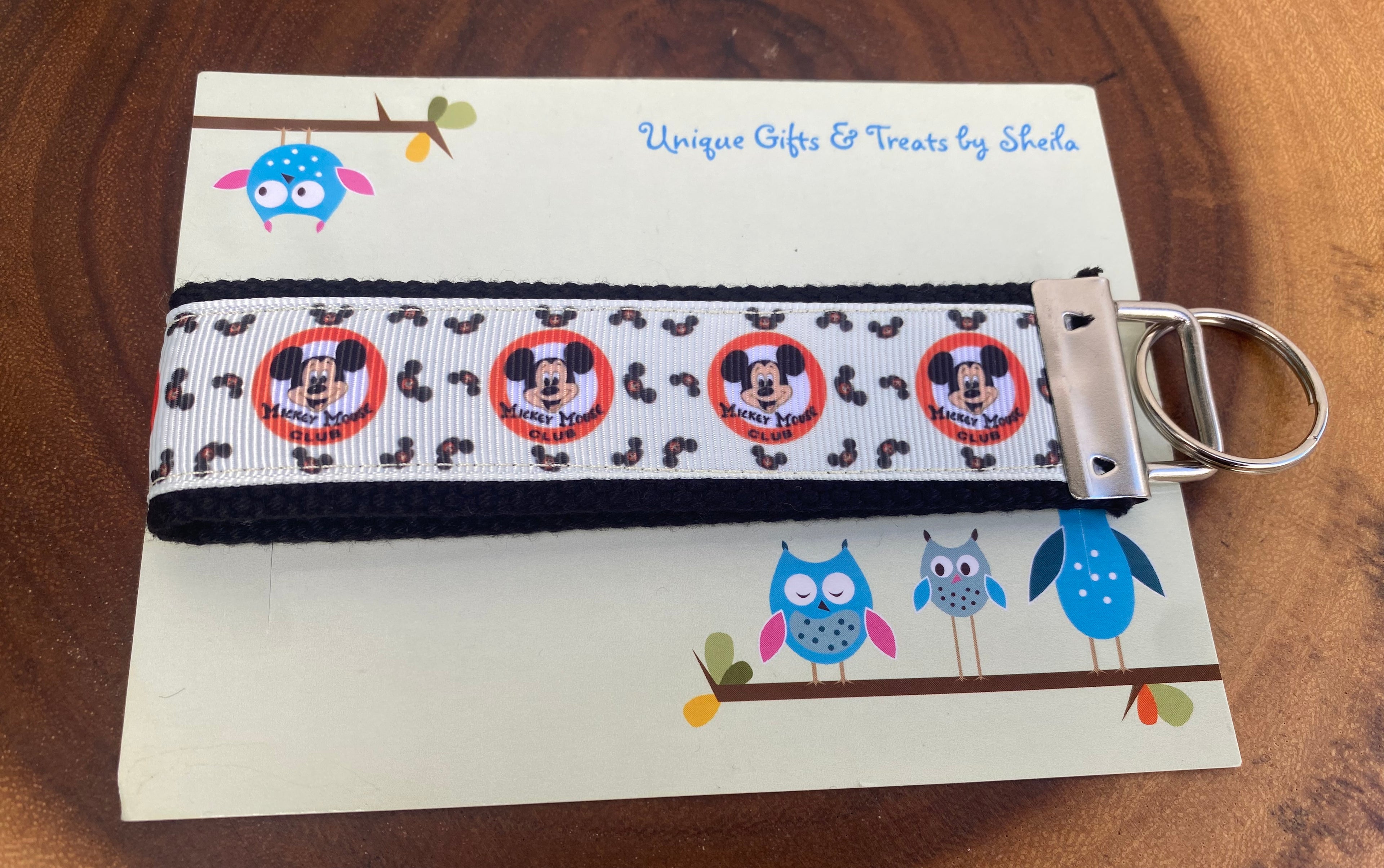 Mickey Mouse Club Keychain; Keyfob