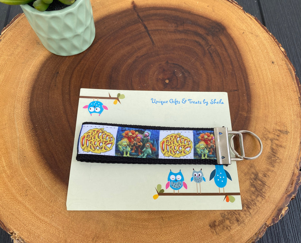 Puppet Rock Keychain; Keyfob