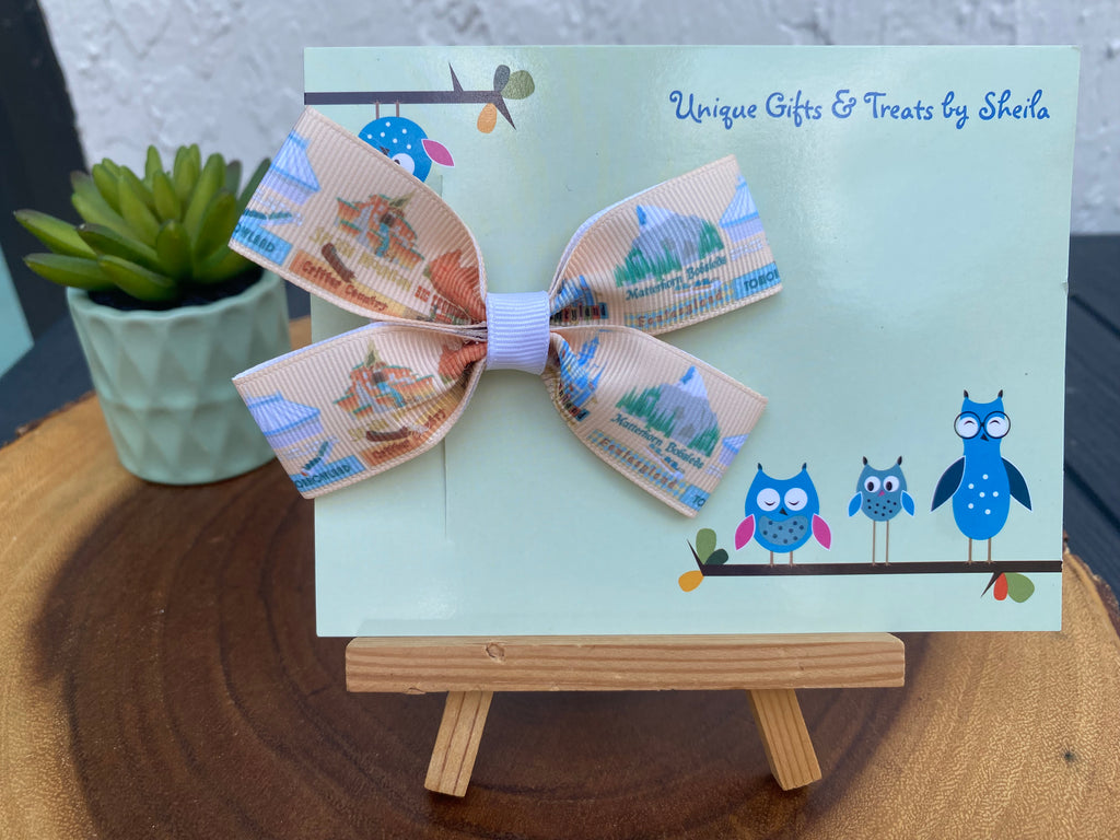 Disney Mountains Hairbow