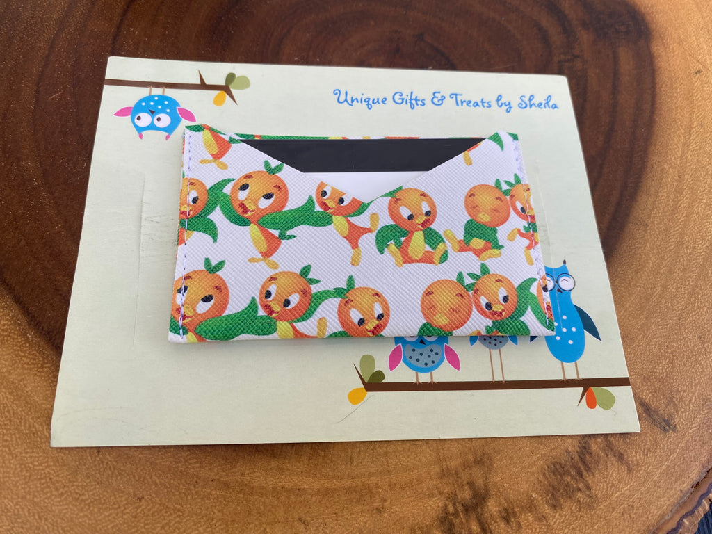 Orange Bird Gift Card Holder