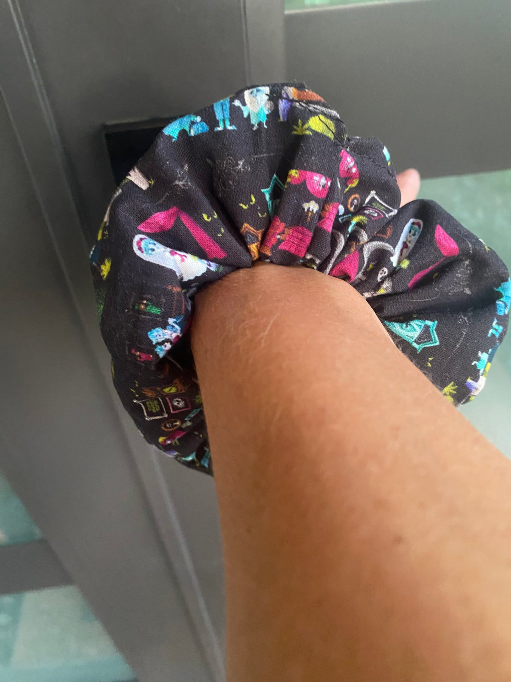 Dooney Inspired Haunted Mansion Scrunchie