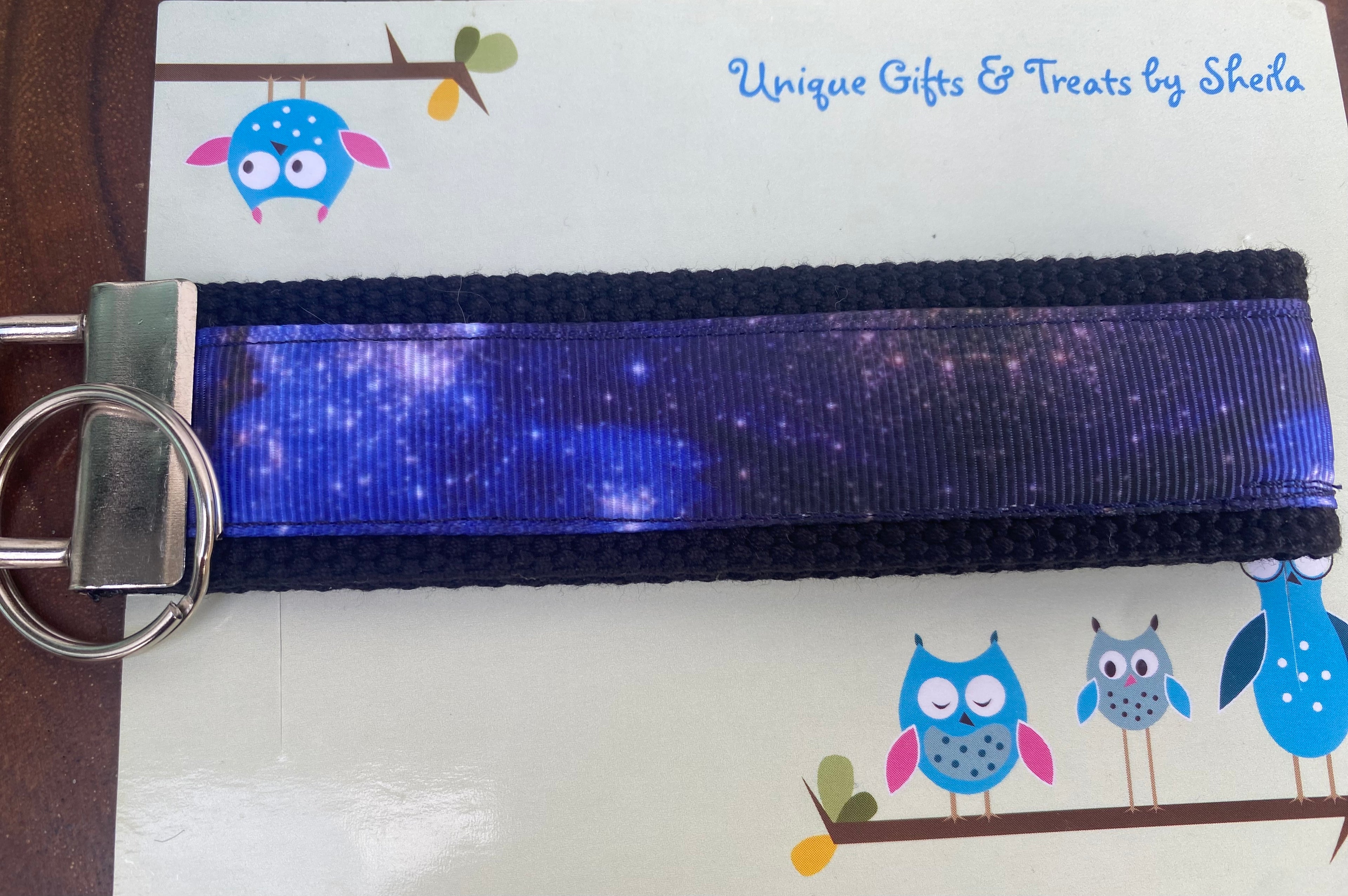 Galaxy; Space Keychain; Keyfob