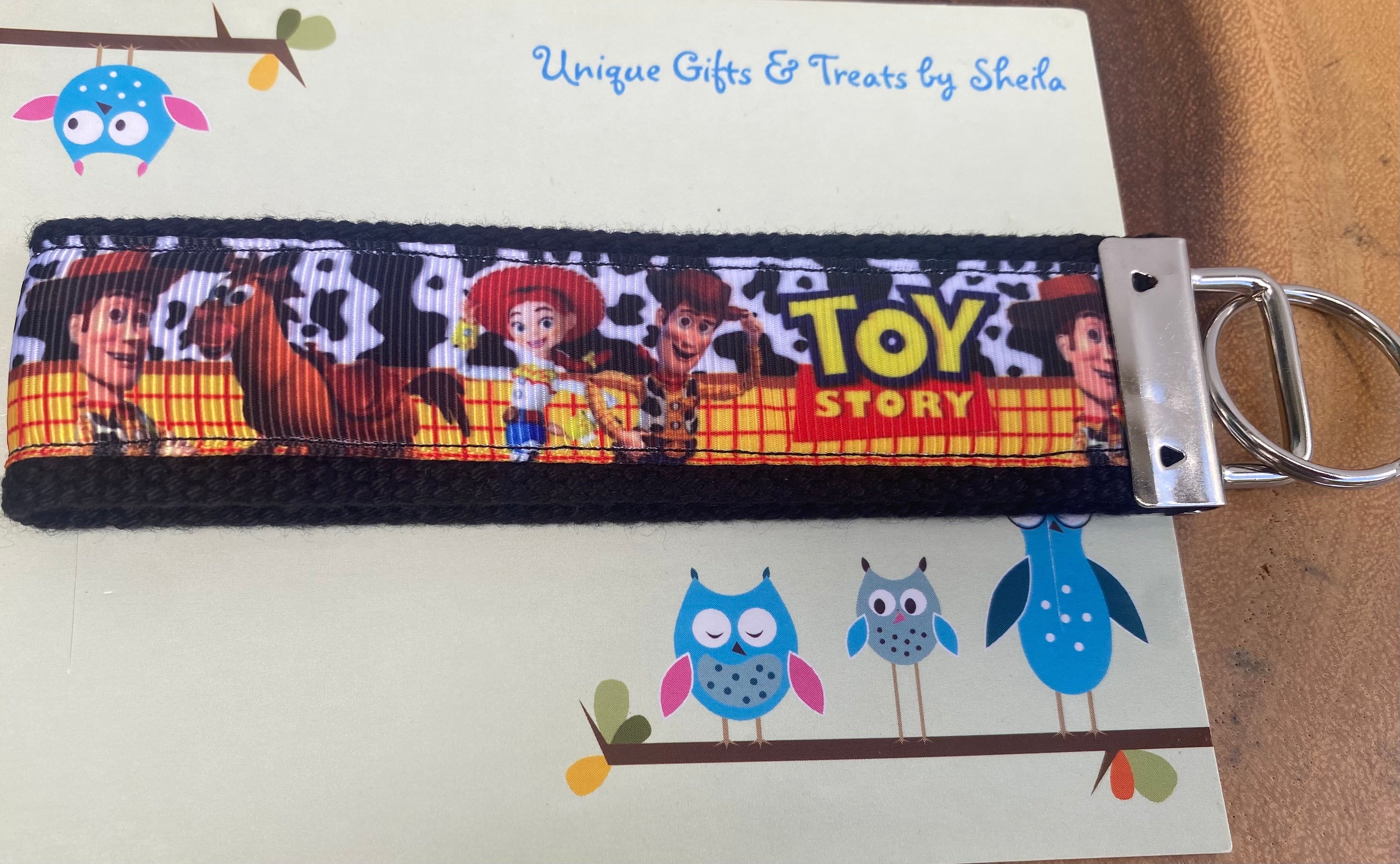 Toy Story Woody and Jessie Keychain; Keyfob