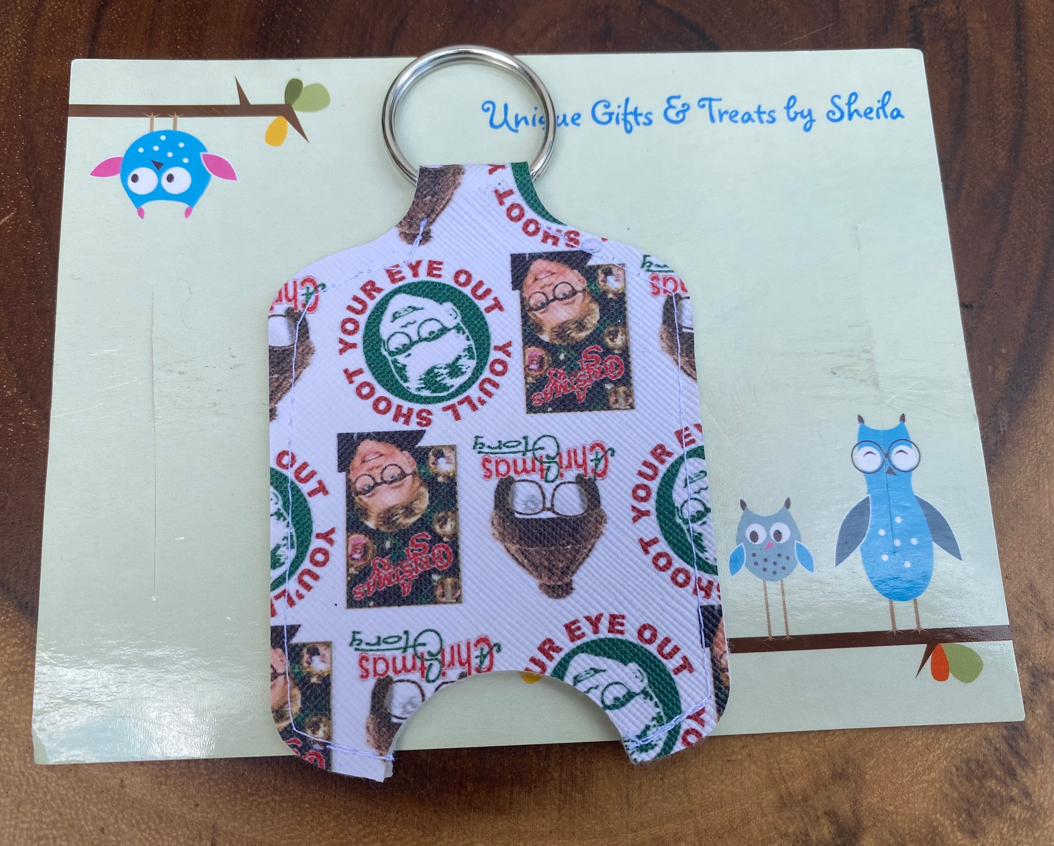 Classic Christmas Movie Hand Sanitizer Holder