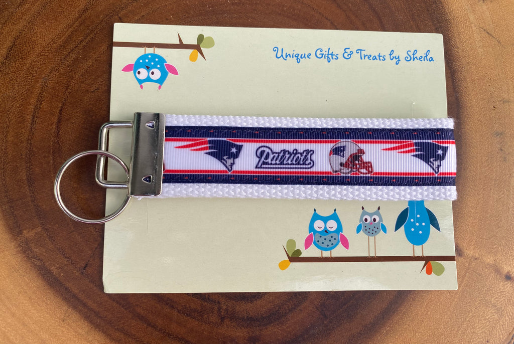 Football Keychain; Keyfob
