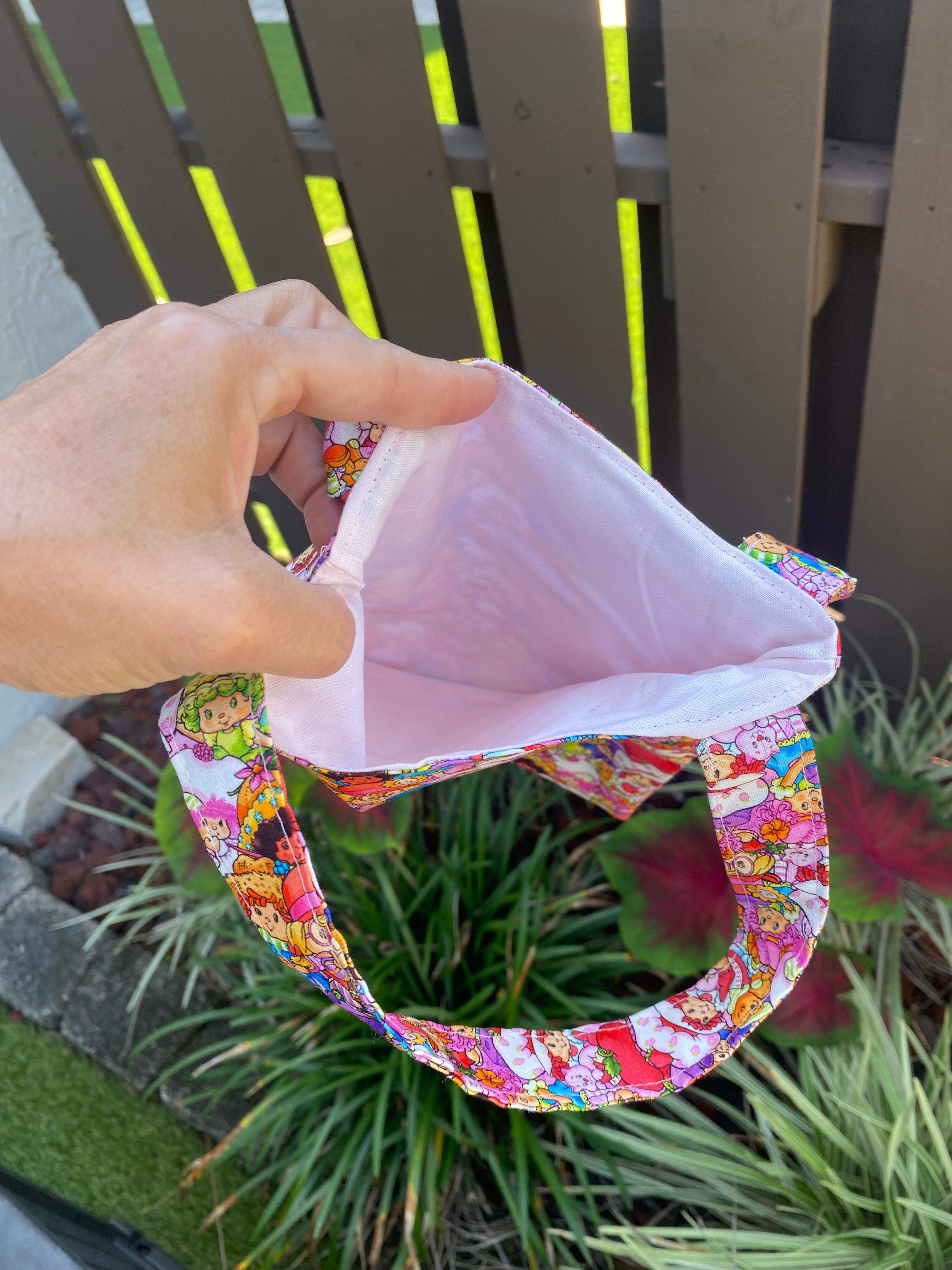 Strawberry Doll and Friends Gift Bag; Tote