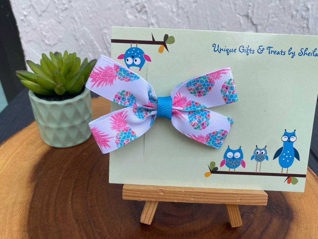 Lilly Pineapple Hairbow
