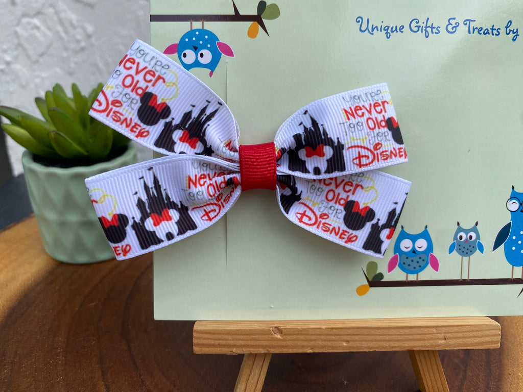 Never Too Old For Disney Hairbow