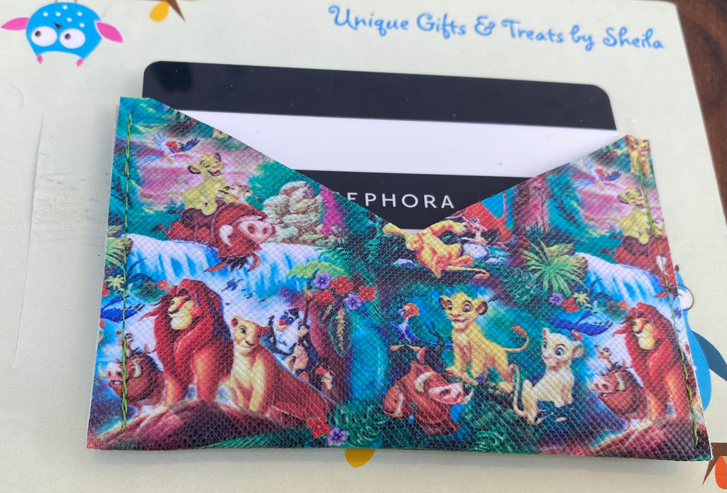 Lion King Gift Card Holder