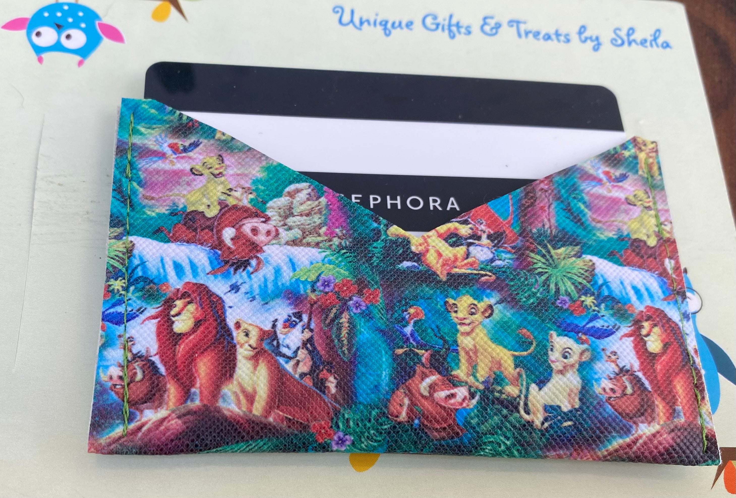 Lion King Gift Card Holder