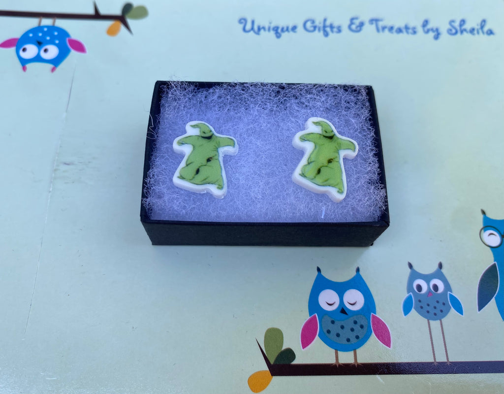 Nightmare Before Christmas; Oogie Boogie Earrings