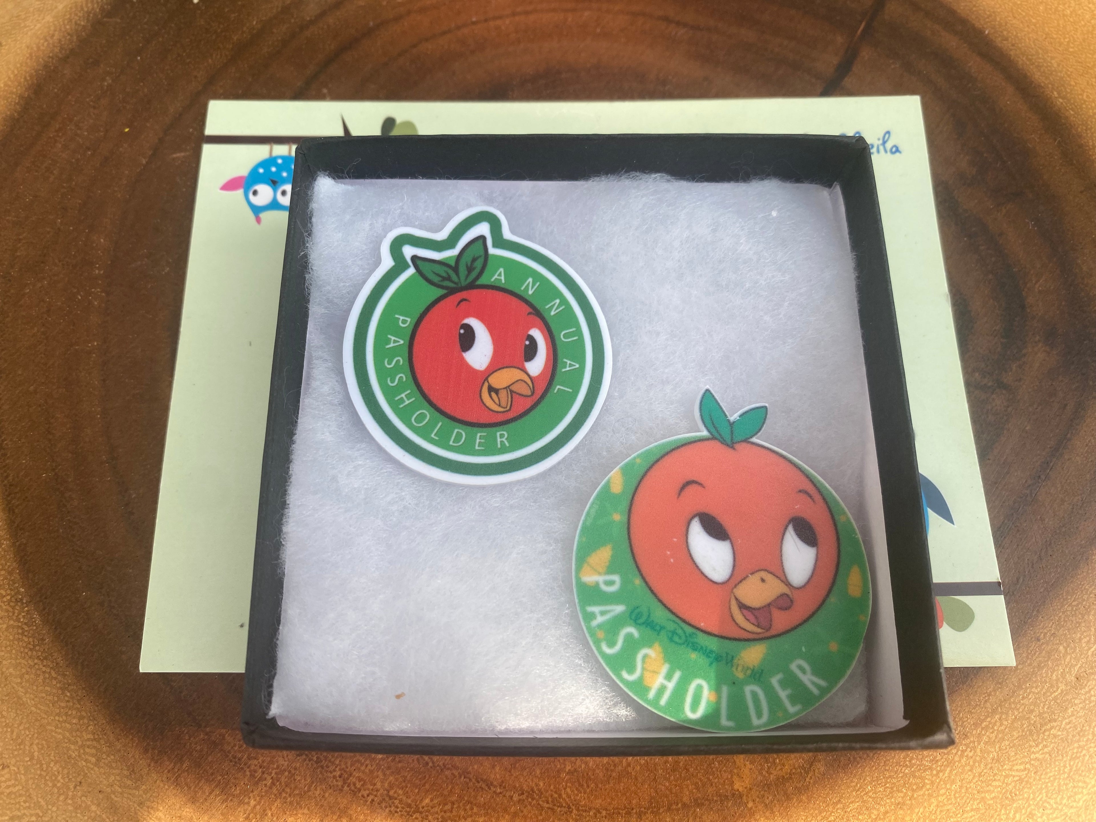 Orange Bird; Disney Passholder Magnets