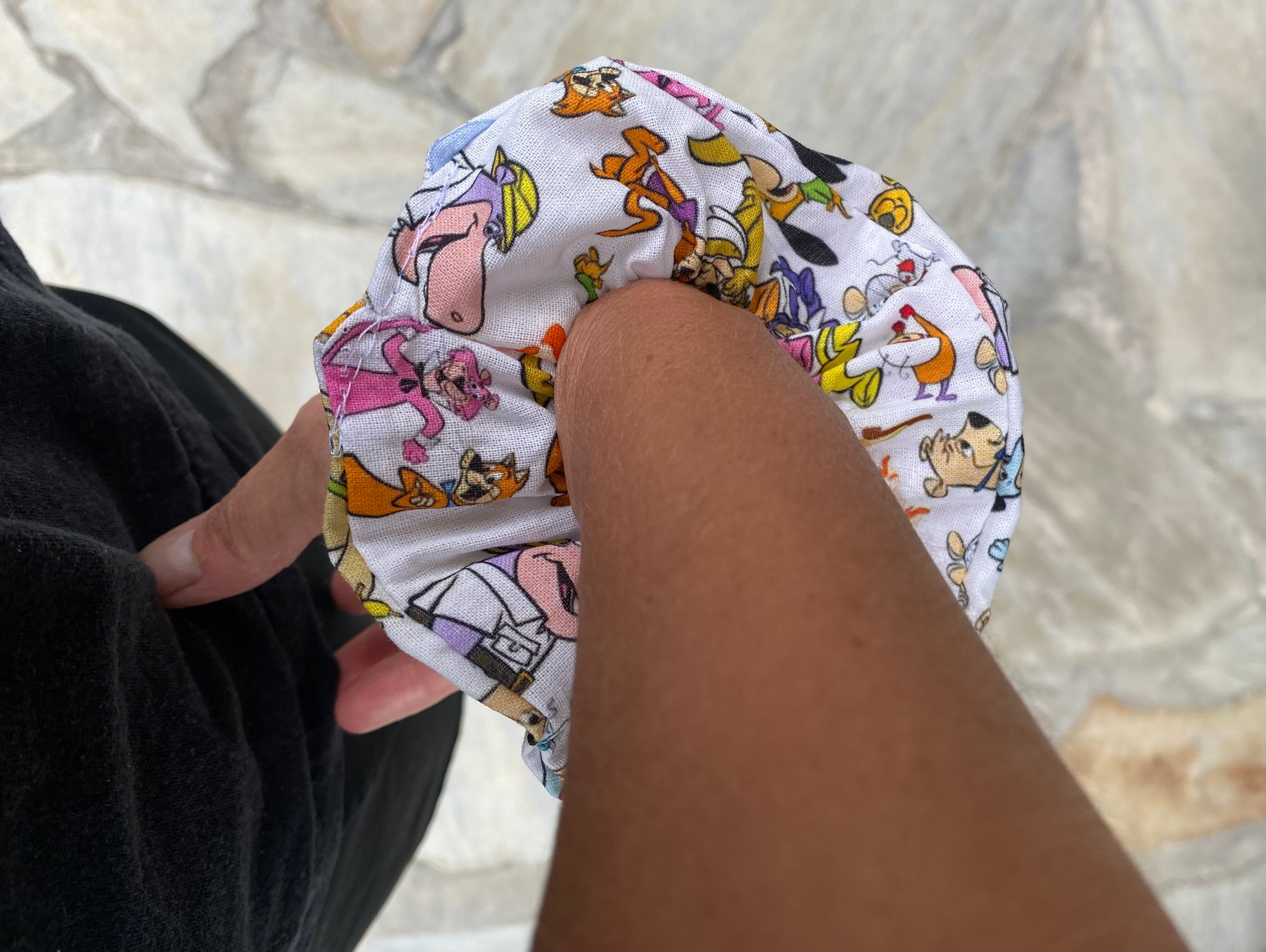 Classic Cartoons Scrunchie