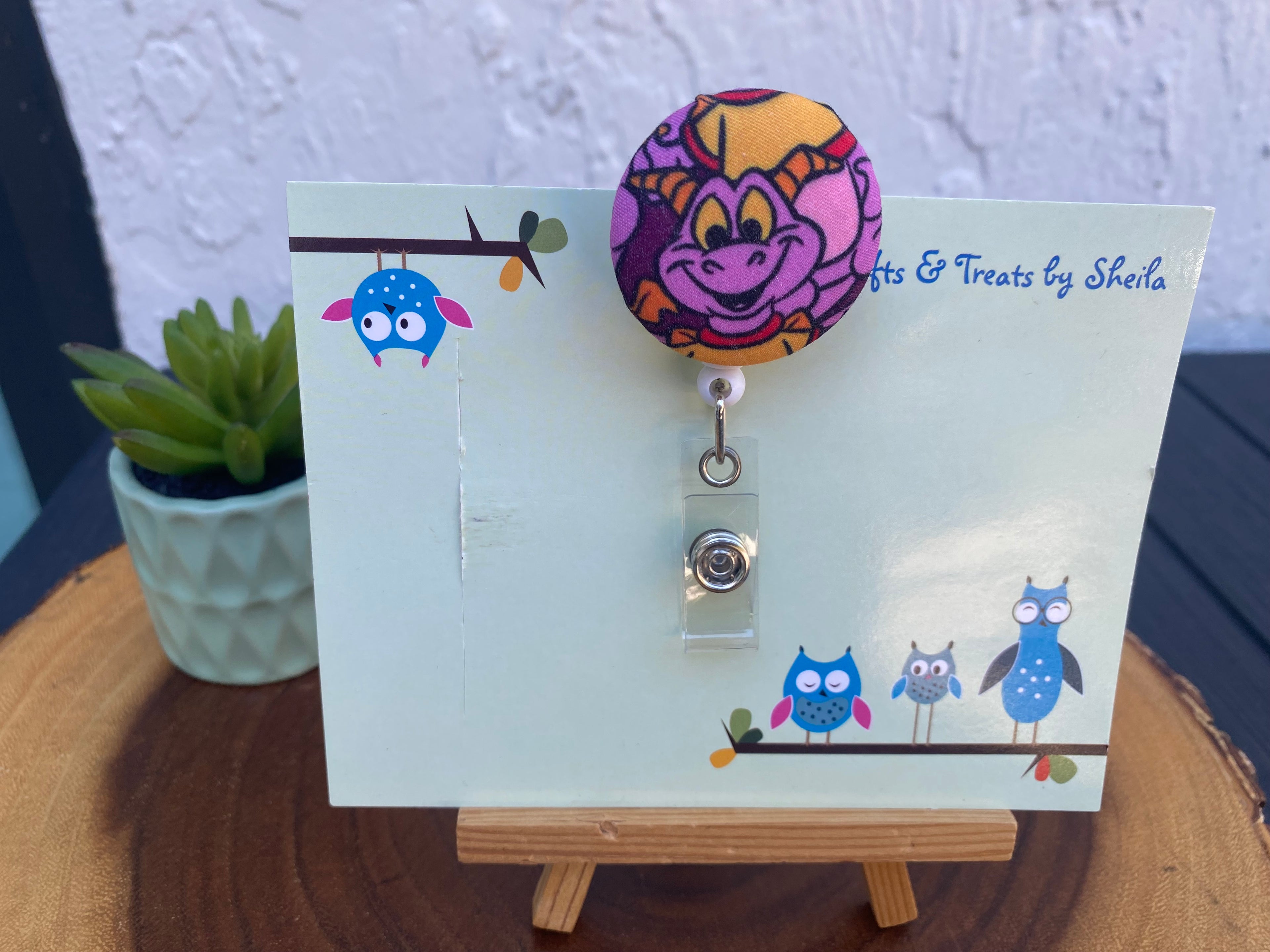 Figment Badge Reel