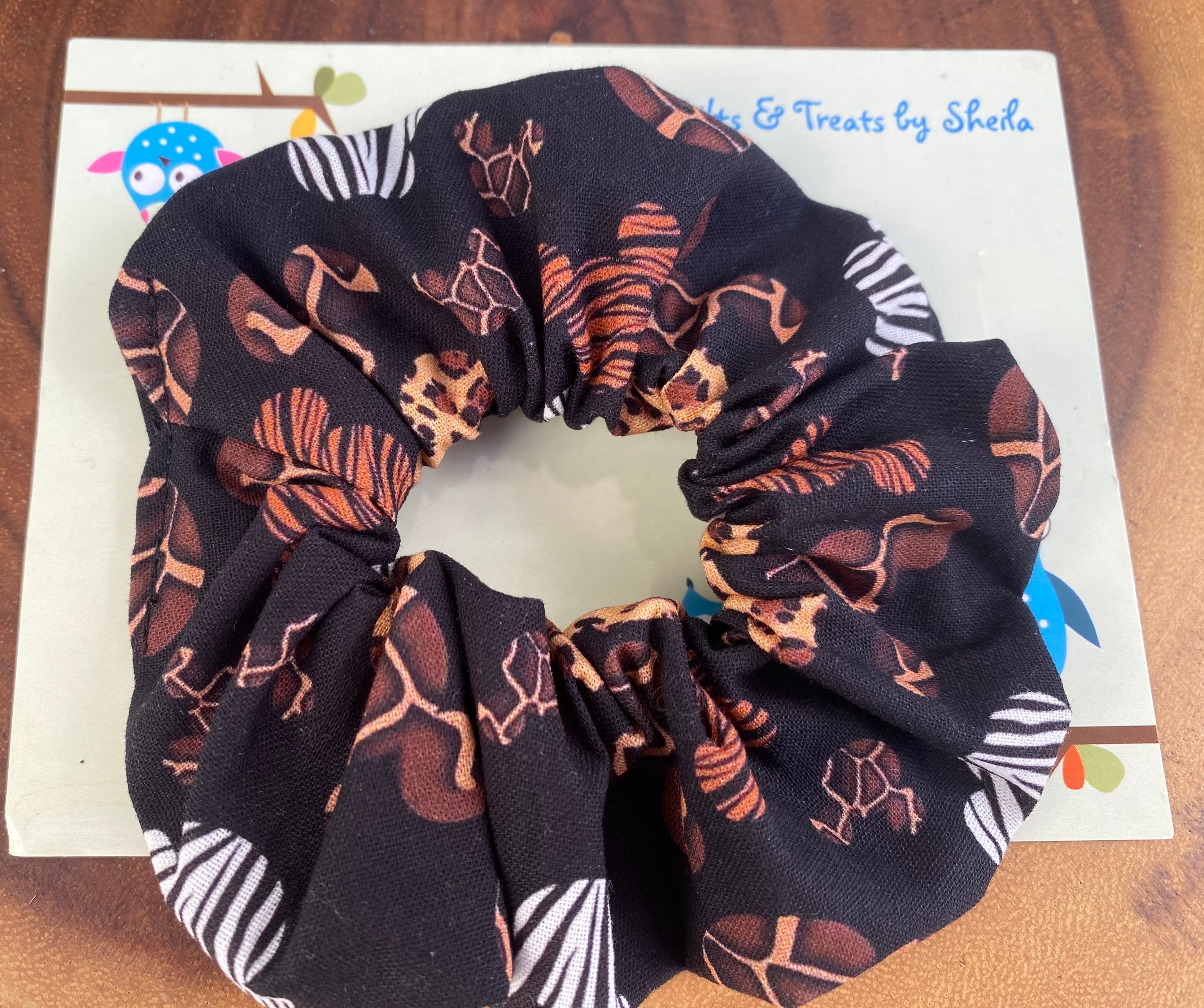 Mickey Mouse Safari Scrunchie