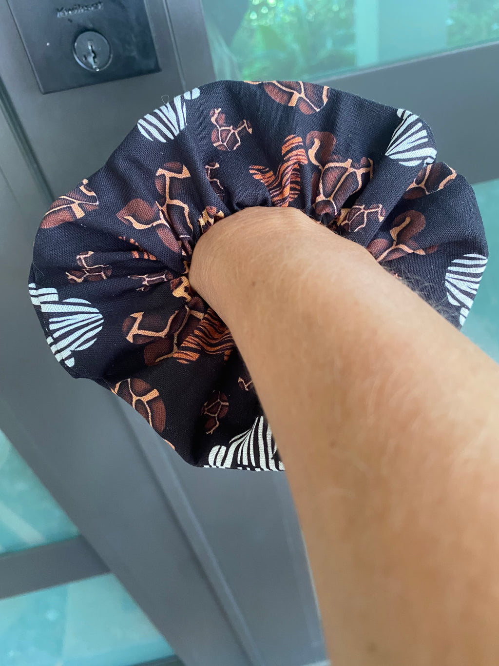 Mickey Mouse Safari Scrunchie