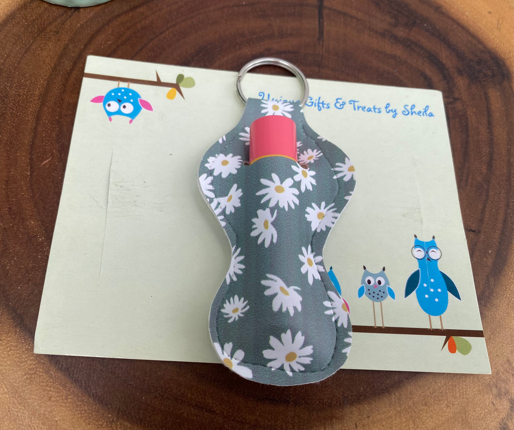 Daisy; Flower Lip Balm Holder