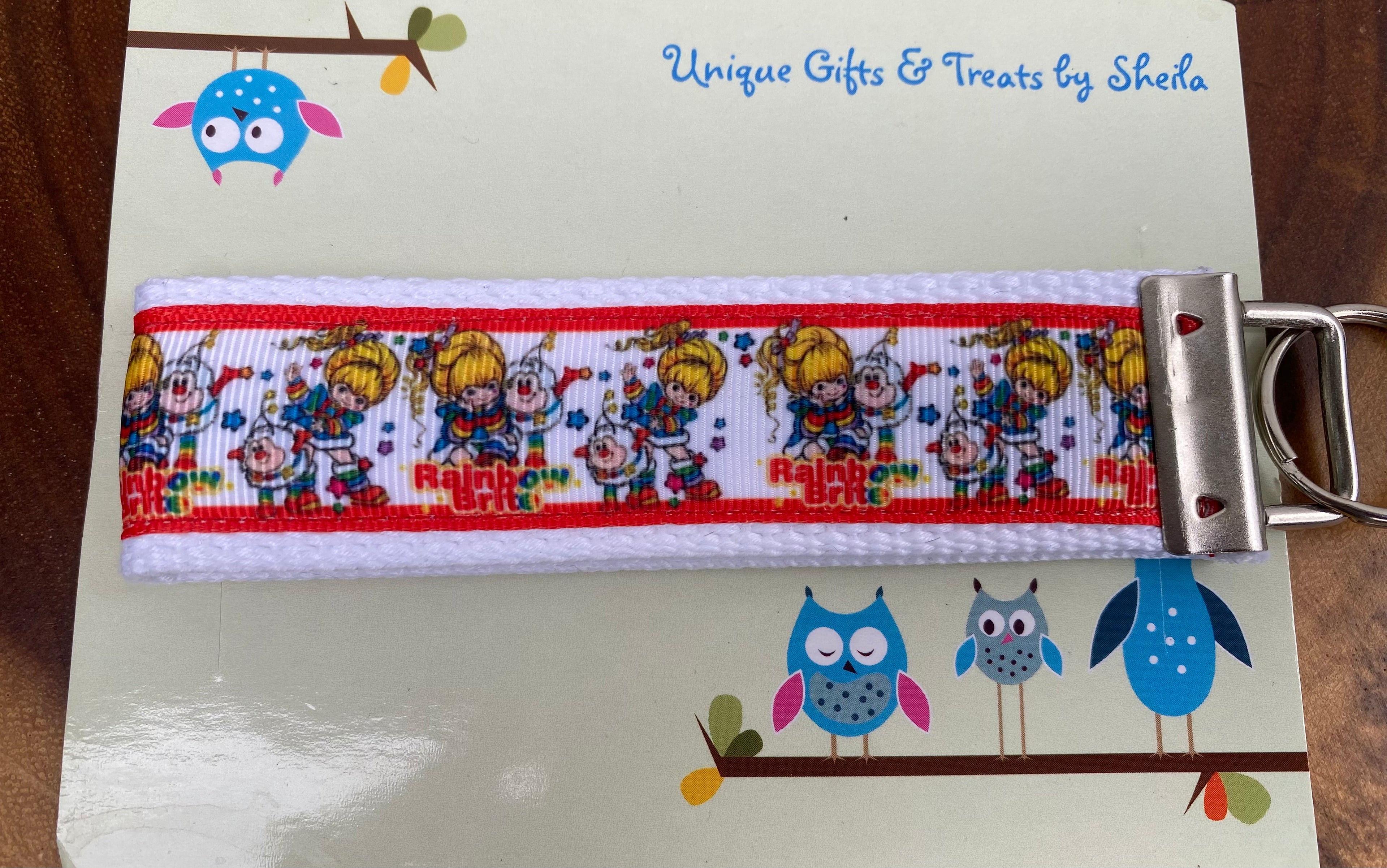 Rainbow Doll Keychain;Keyfob