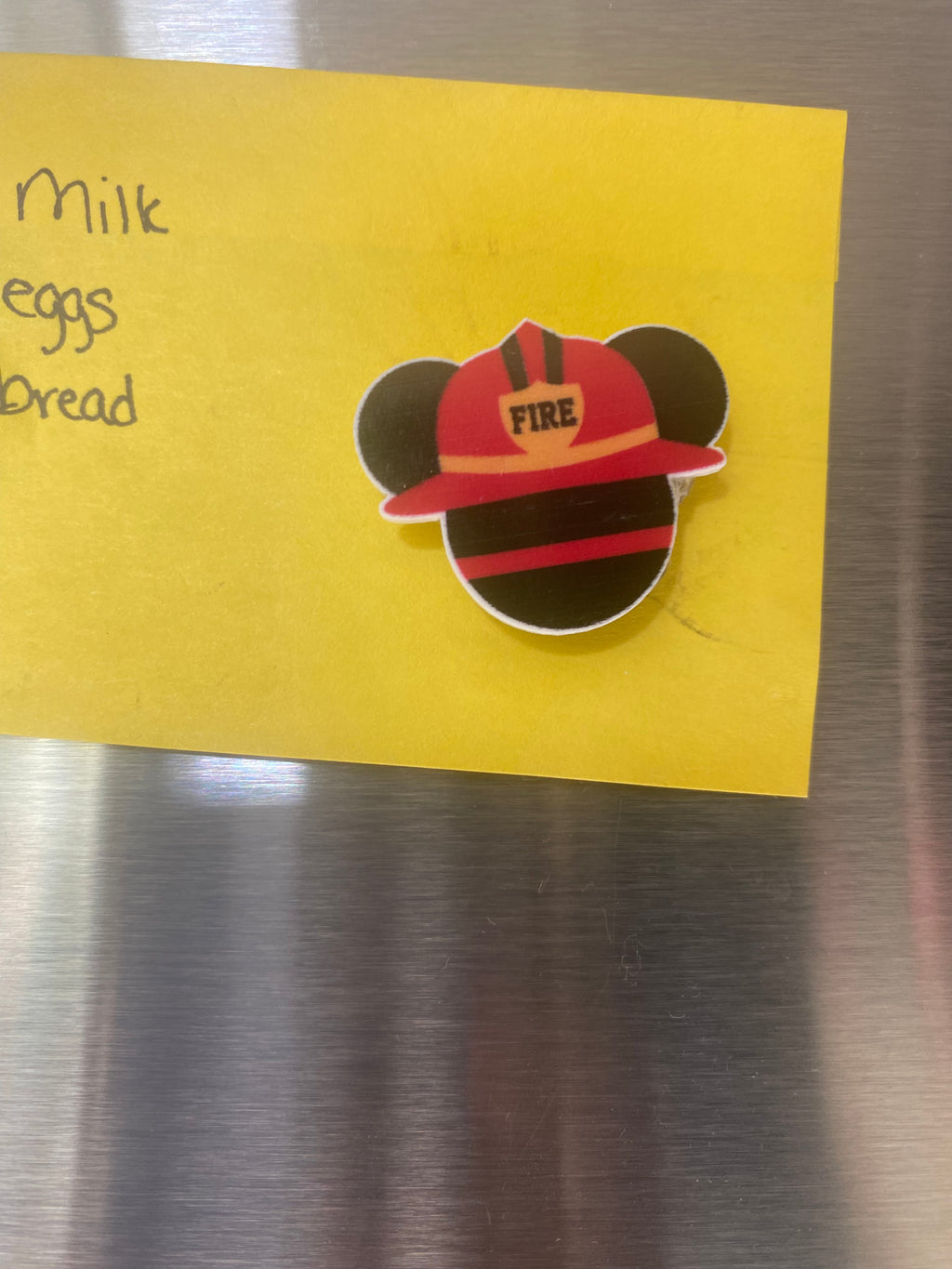 Mickey Firefighter Magnets