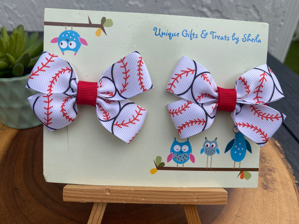 Baseball Hairbows