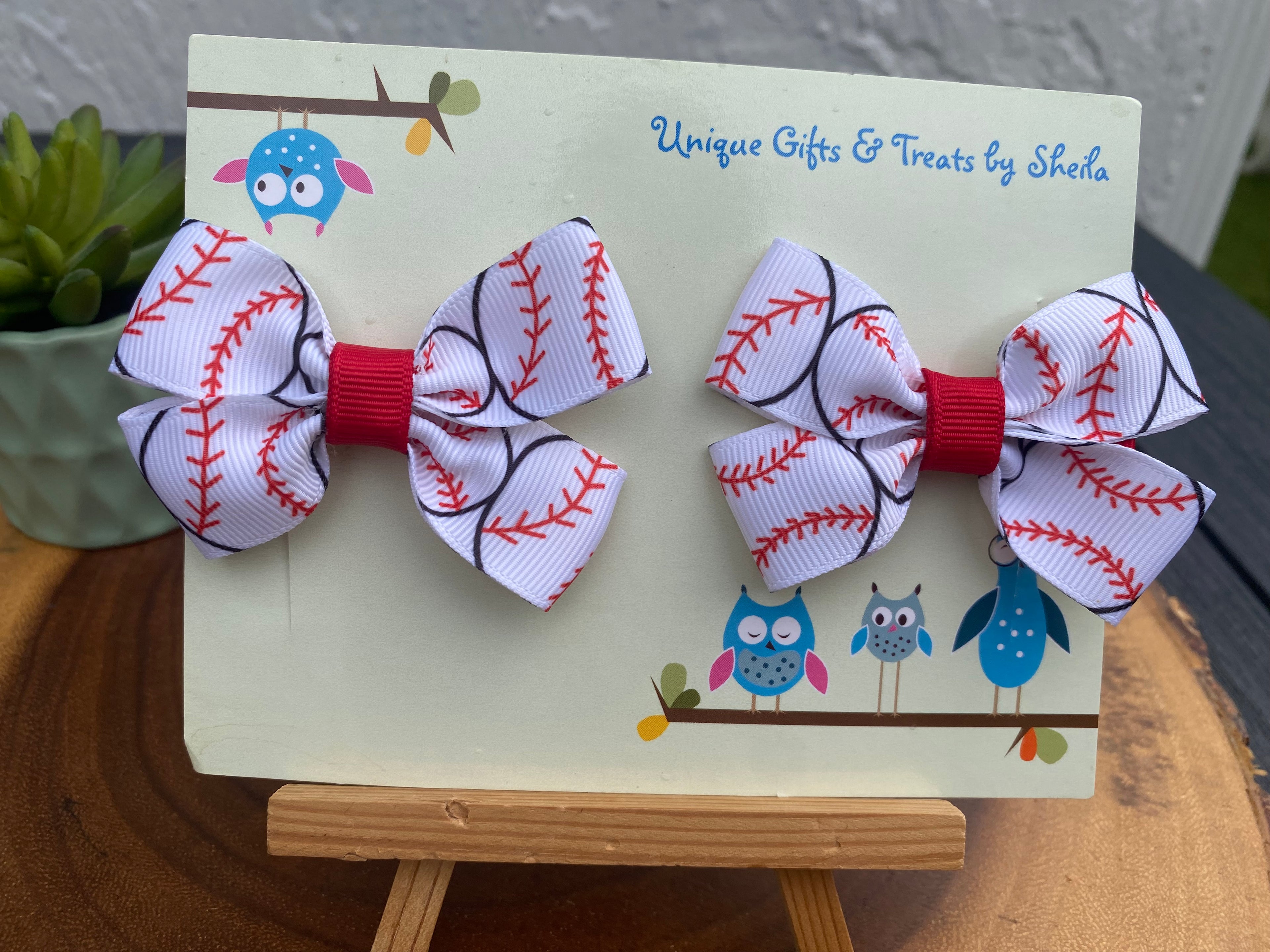 Baseball Hairbows