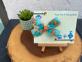 Orange Bird Hairbow