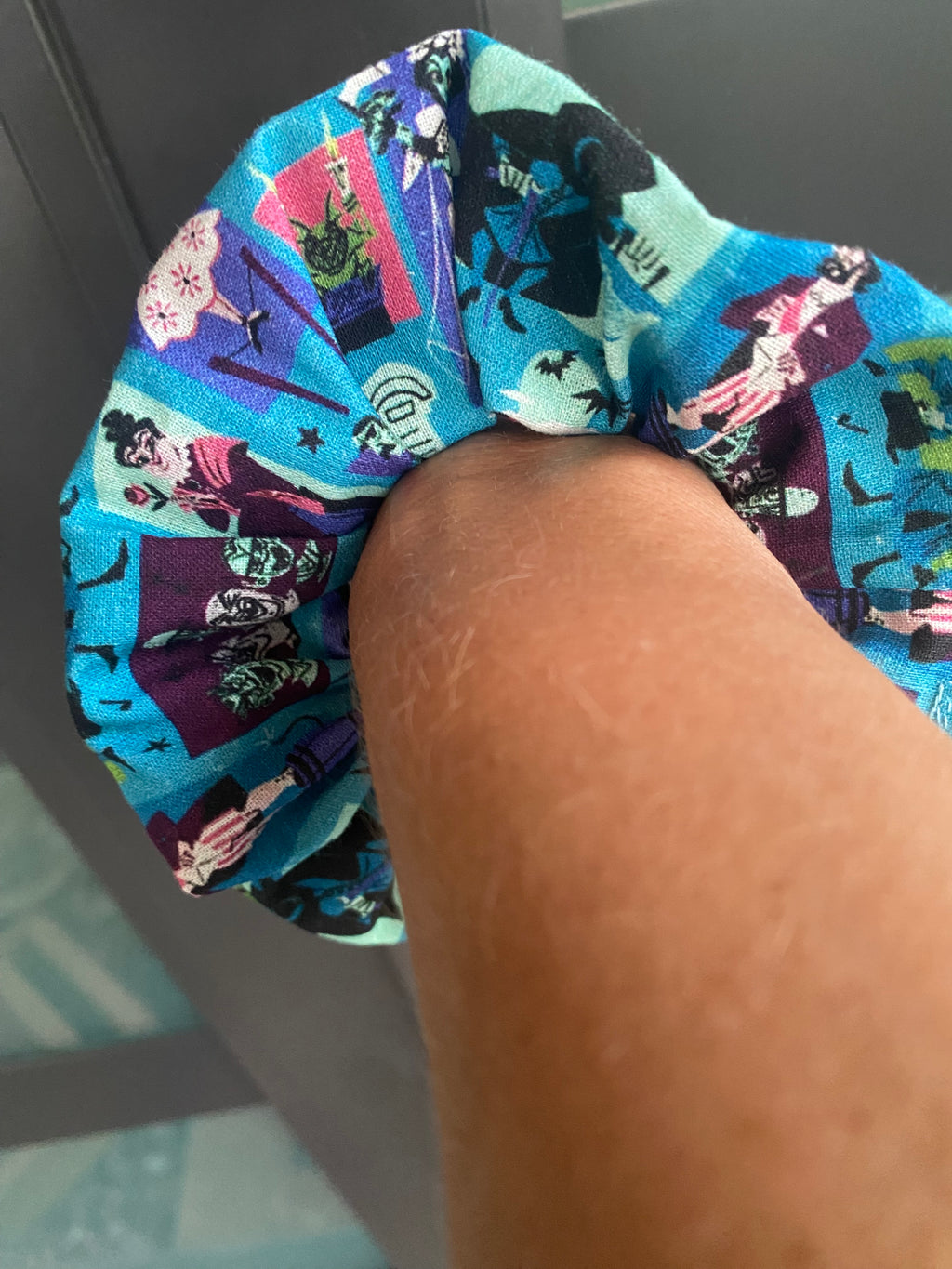 Dooney Inspired Haunted Mansion Scrunchie