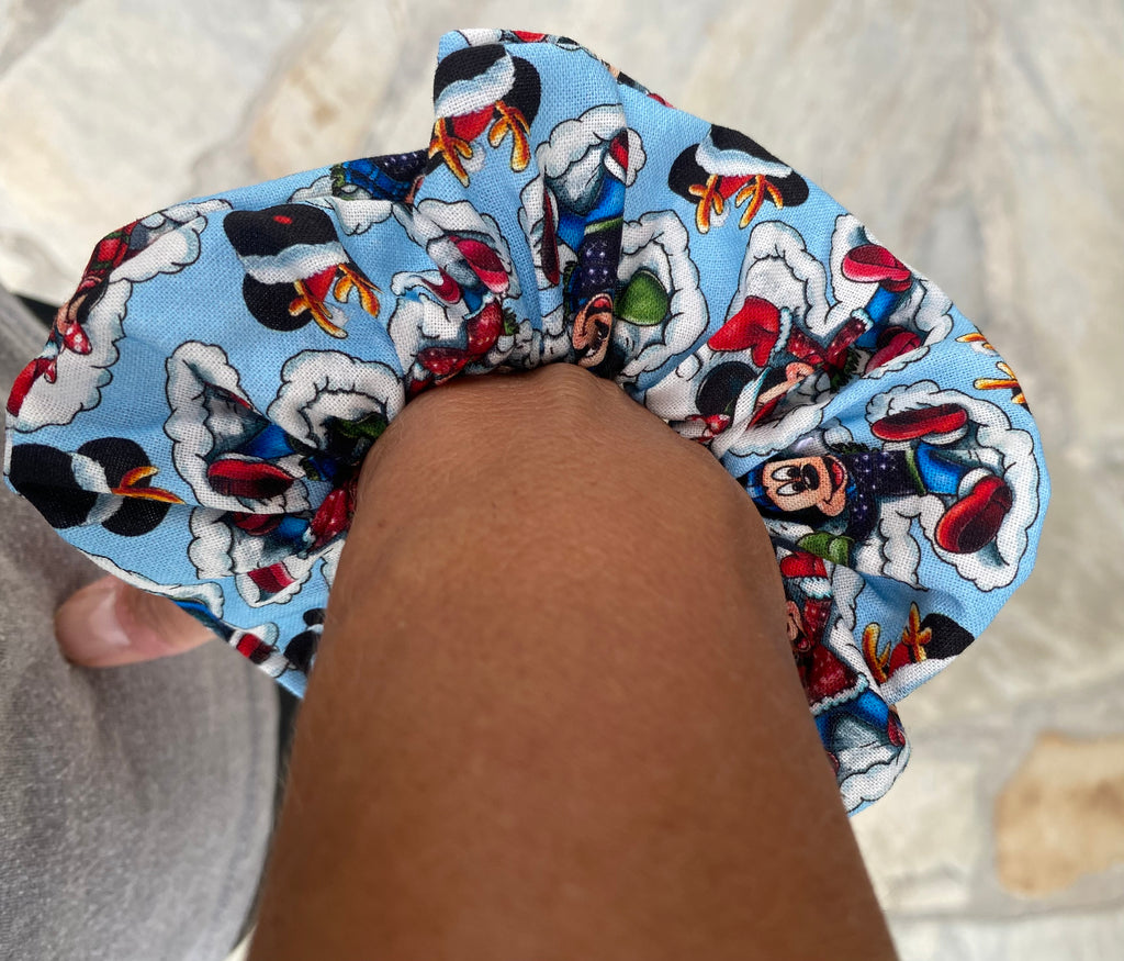 Disney Mickey Snow Angel Scrunchie