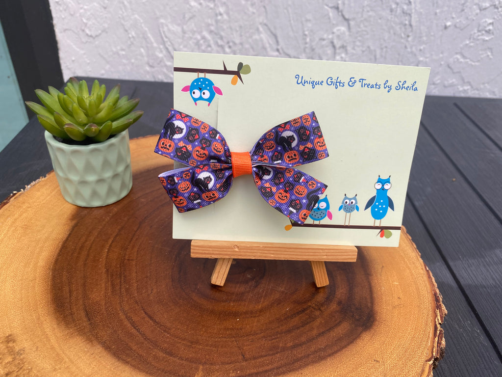 Retro Halloween Hairbow